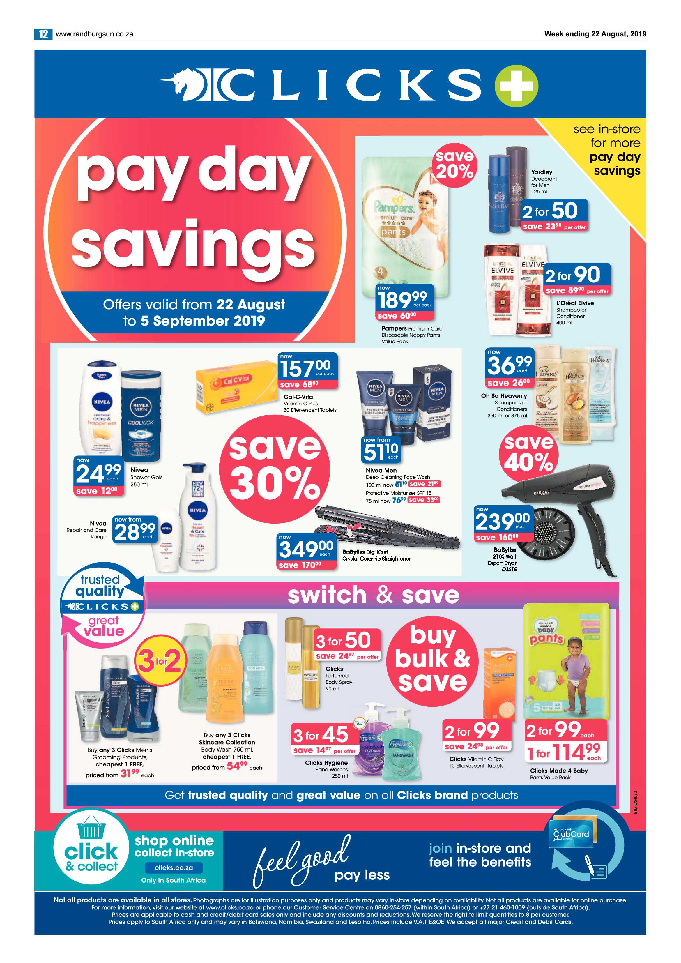 Randburg Sun 22 August, 2019 page 12