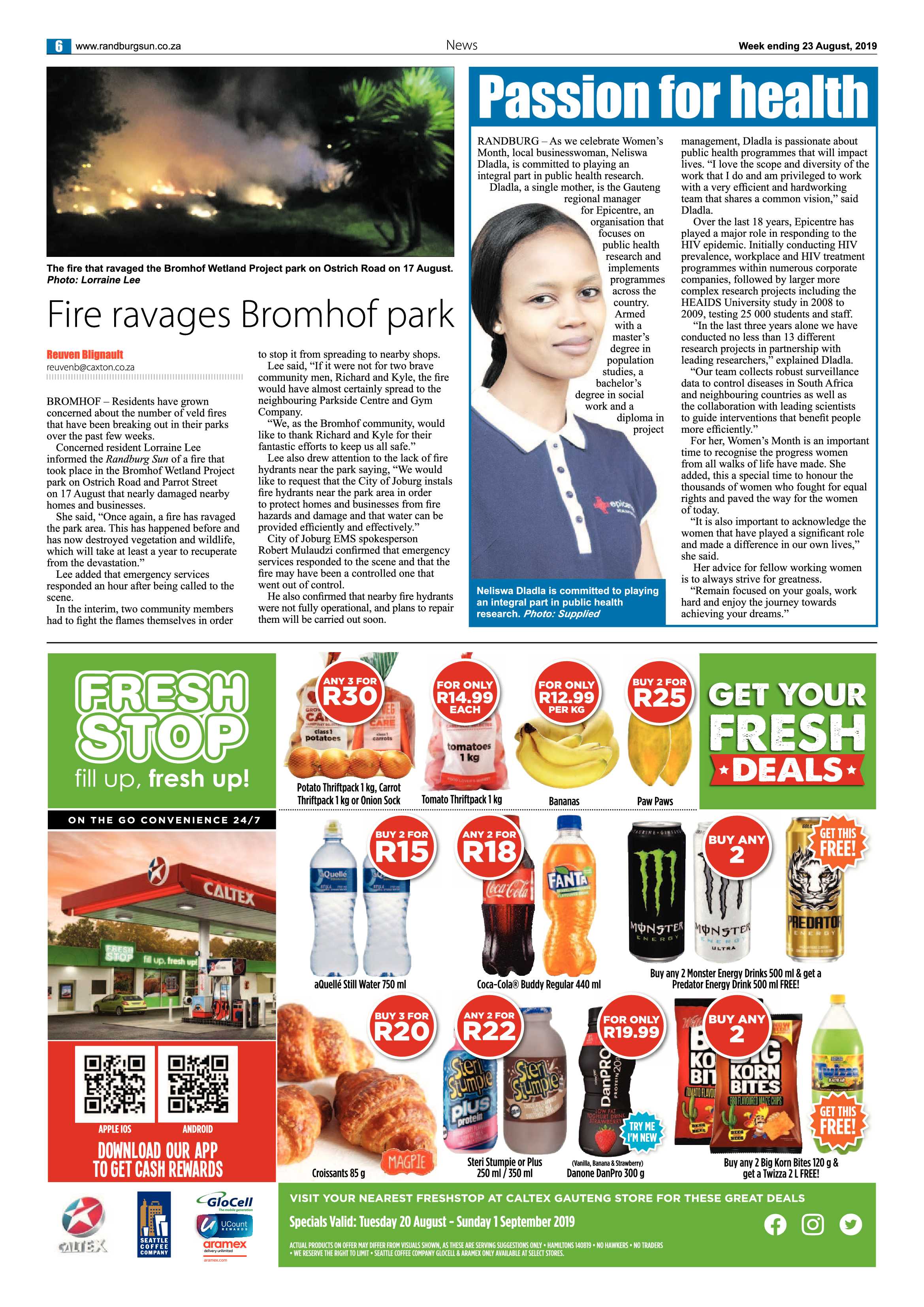 Randburg Sun 22 August, 2019 page 6