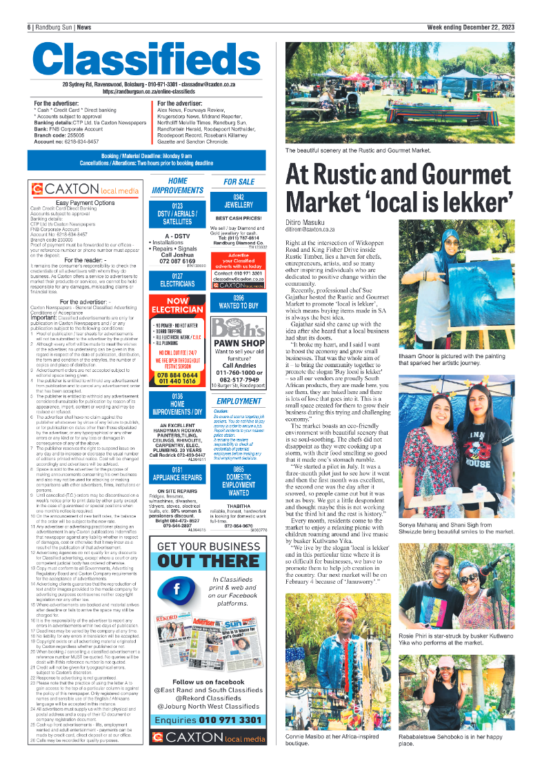 Randburg Sun 22 December 2023 page 6