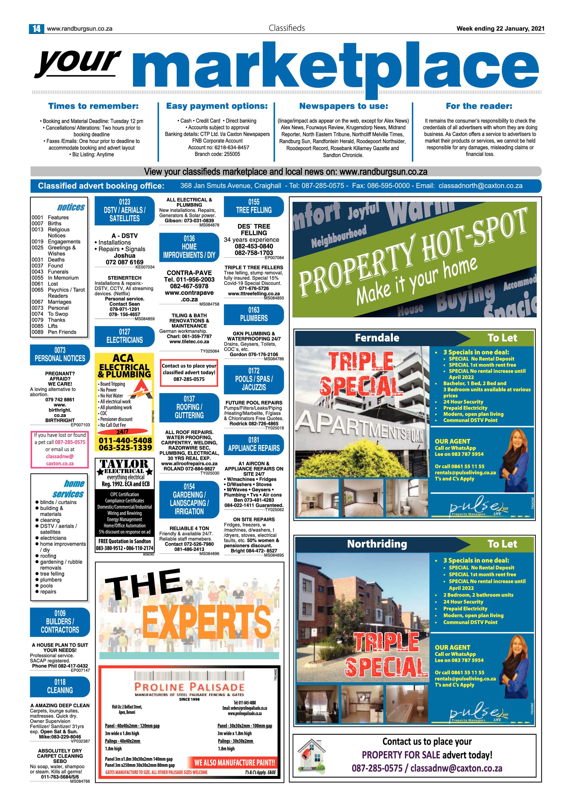 Randburg Sun 22 January 2020 page 14