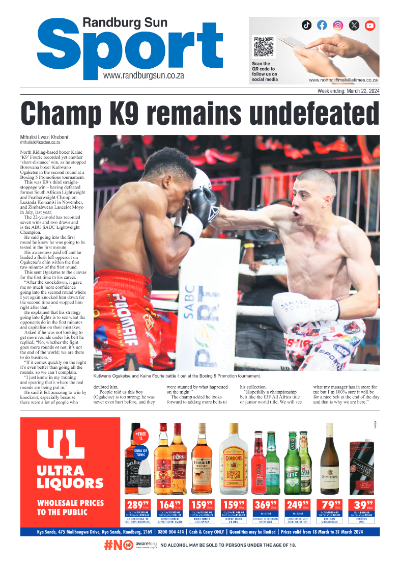 Randburg Sun 22 March 2024 page 12