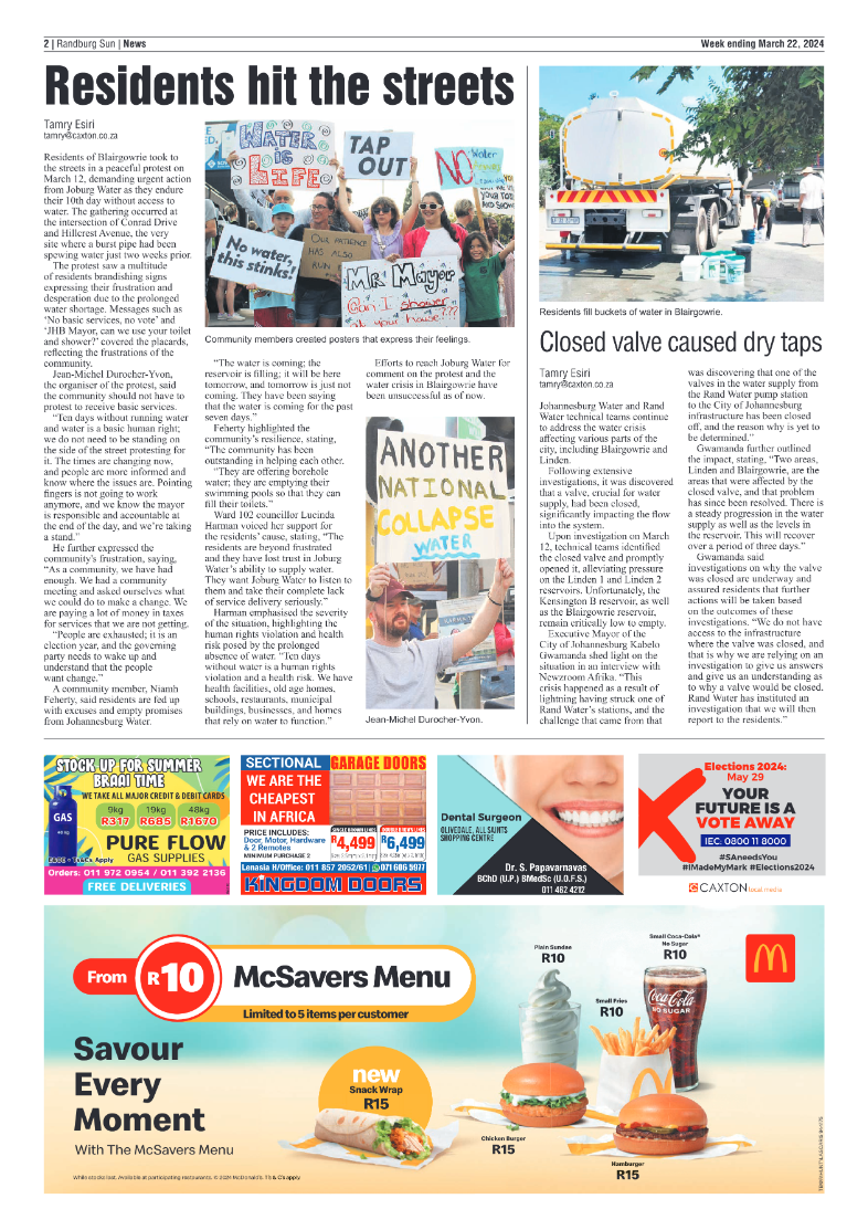 Randburg Sun 22 March 2024 page 2