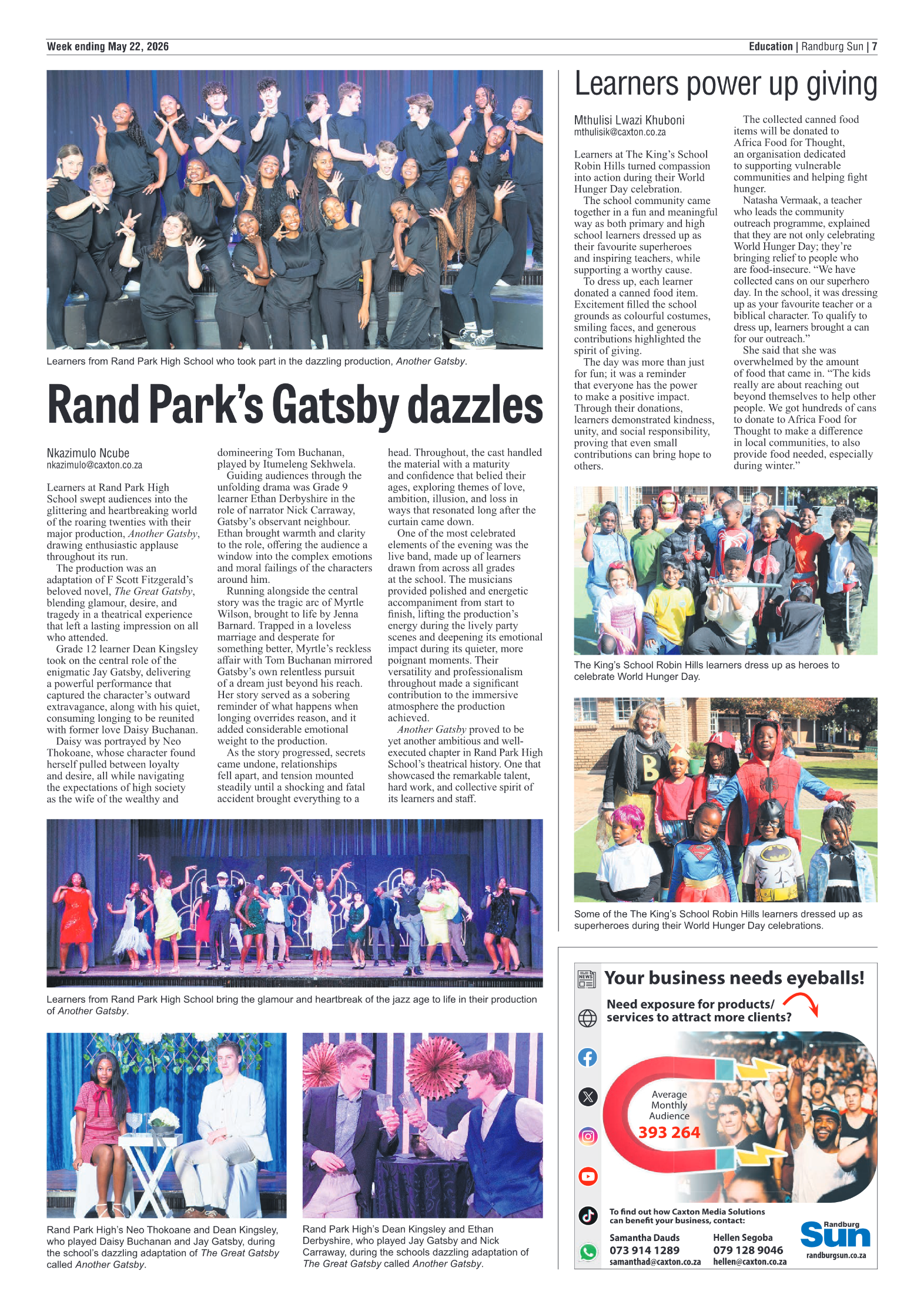 Randburg Sun 22 May 2026 page 7
