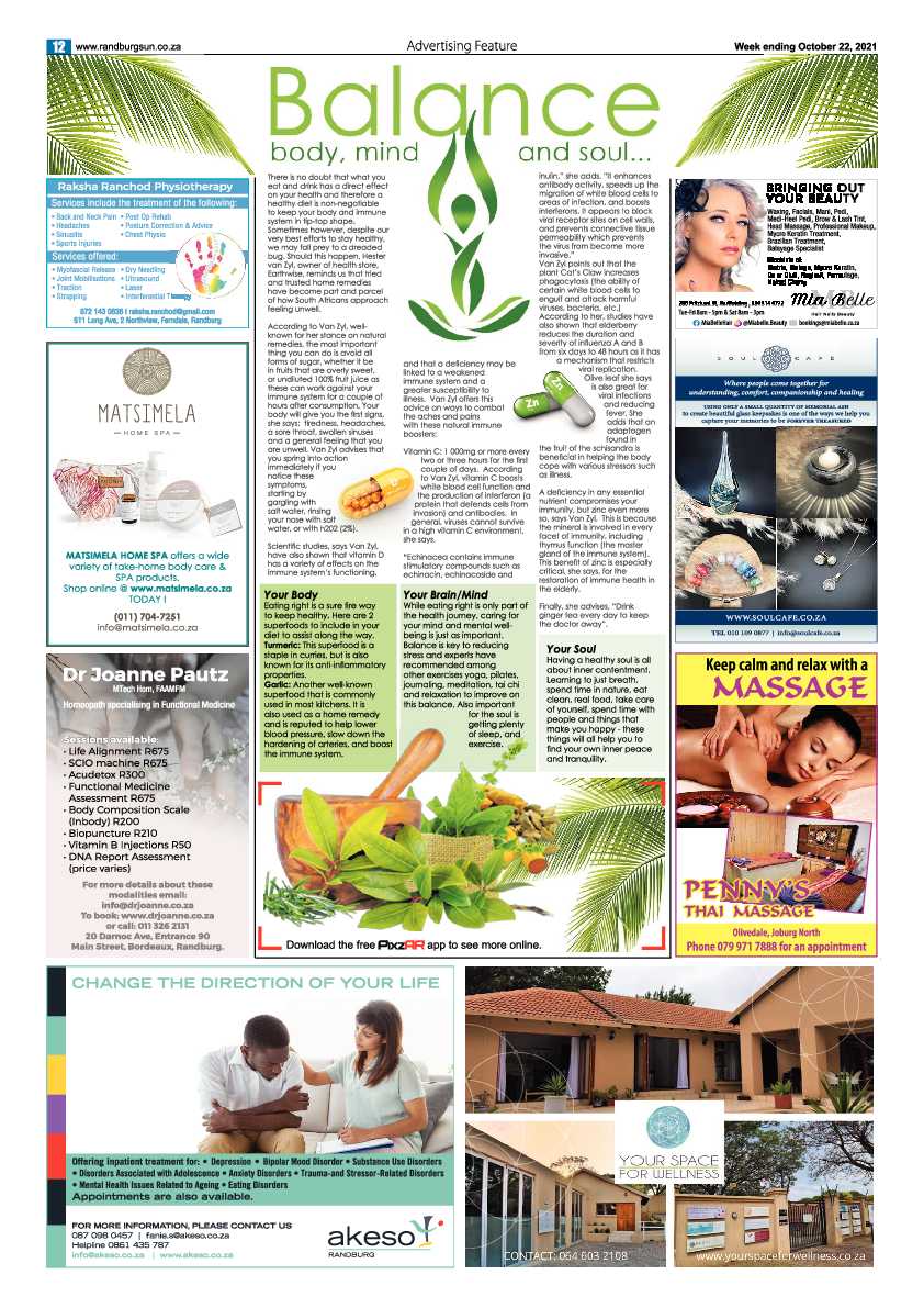 Randburg Sun 22 October 2021 page 12