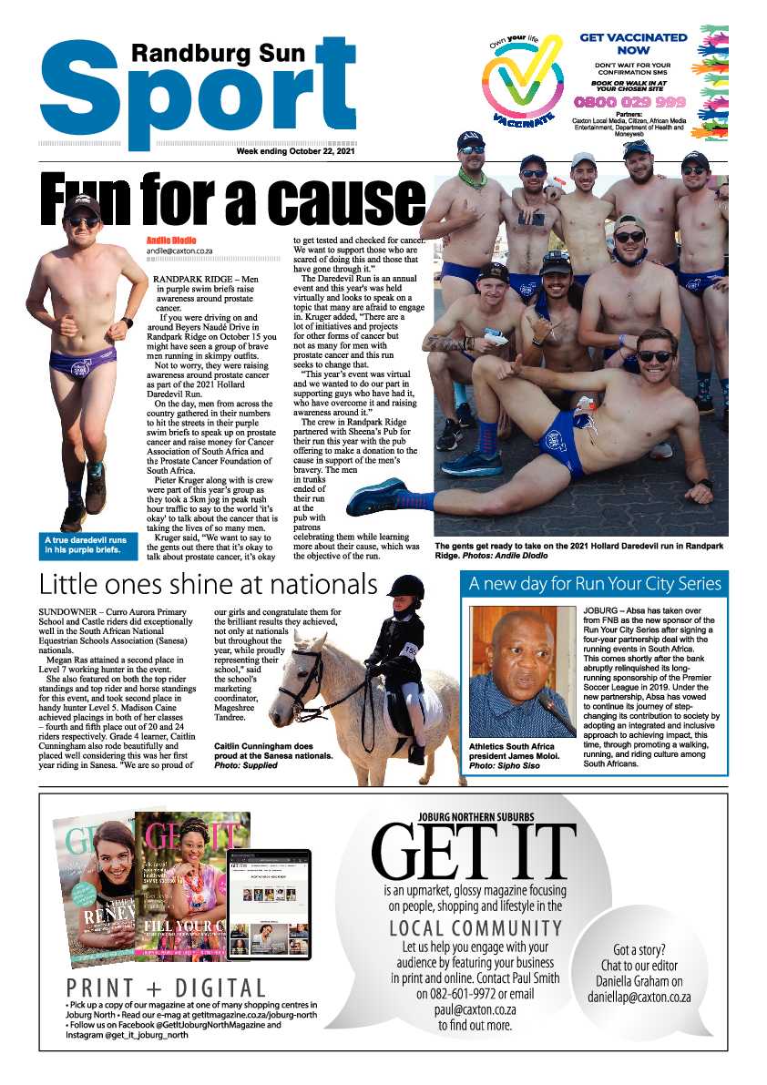 Randburg Sun 22 October 2021 page 20