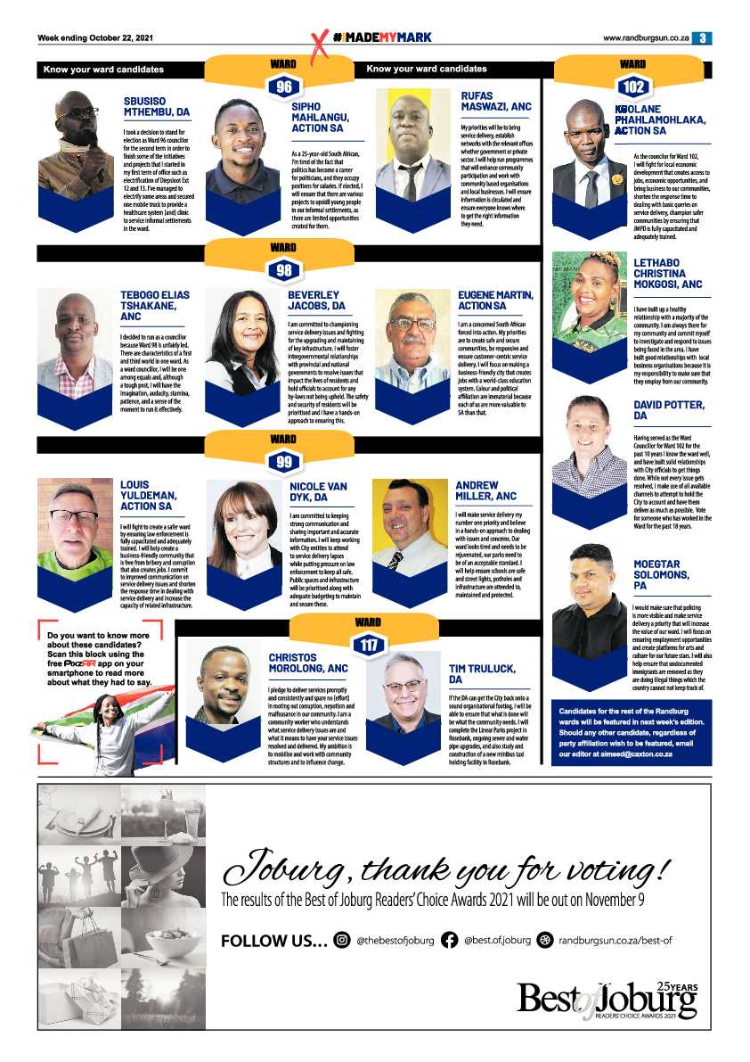Randburg Sun 22 October 2021 page 3