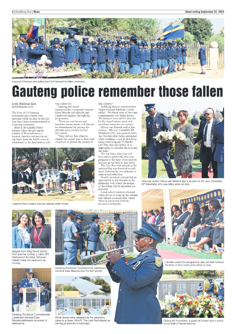Randburg Sun 22 September 2023 page 4