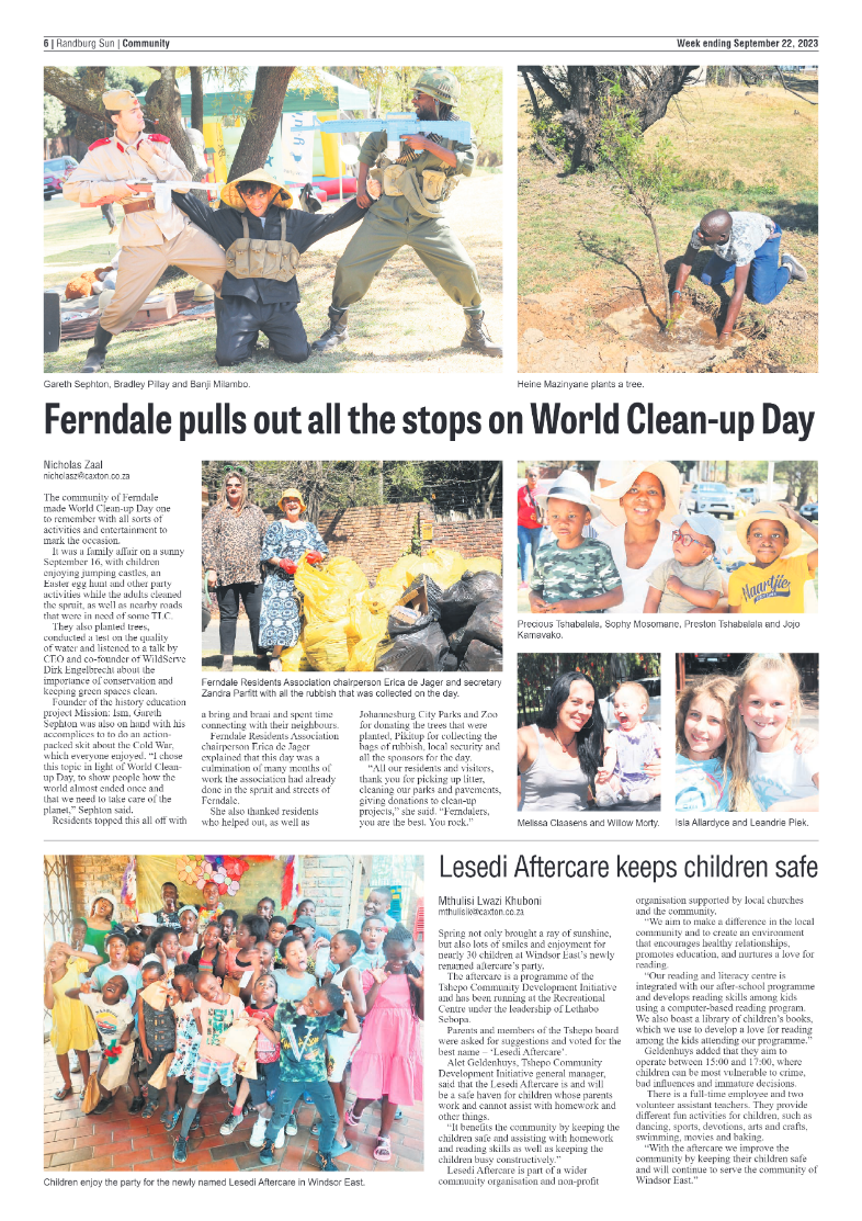 Randburg Sun 22 September 2023 page 6