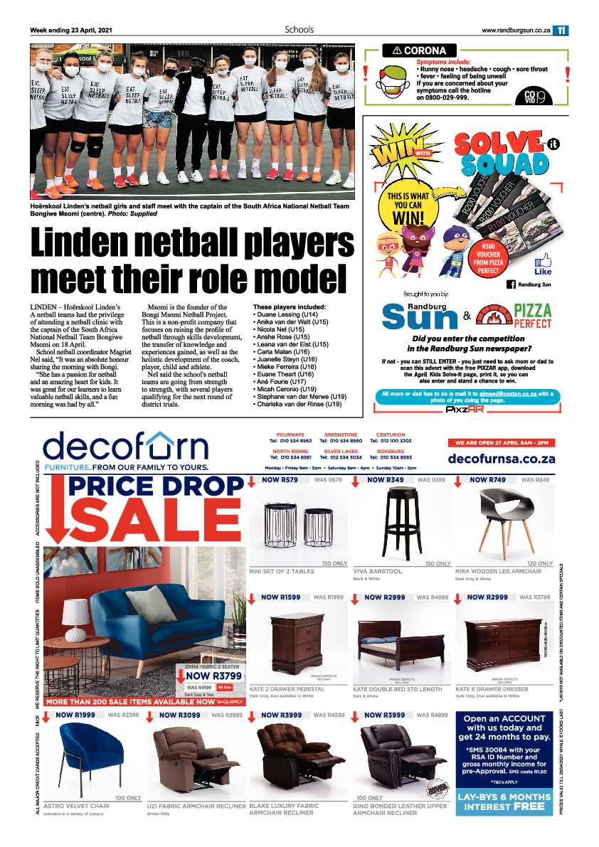 Randburg Sun 23 April 2021 page 11
