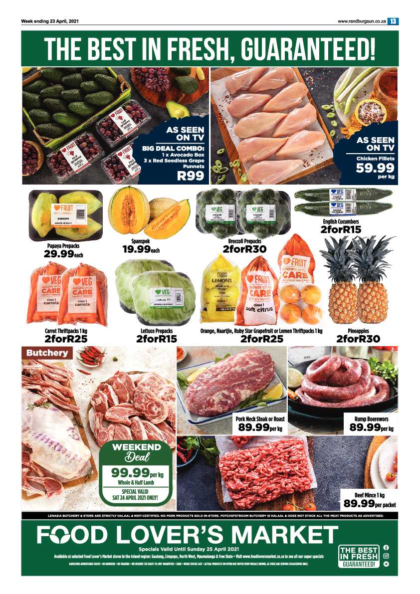 Randburg Sun 23 April 2021 page 13