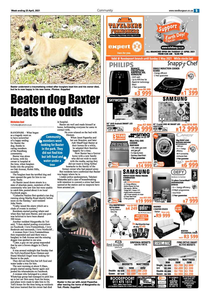 Randburg Sun 23 April 2021 page 5