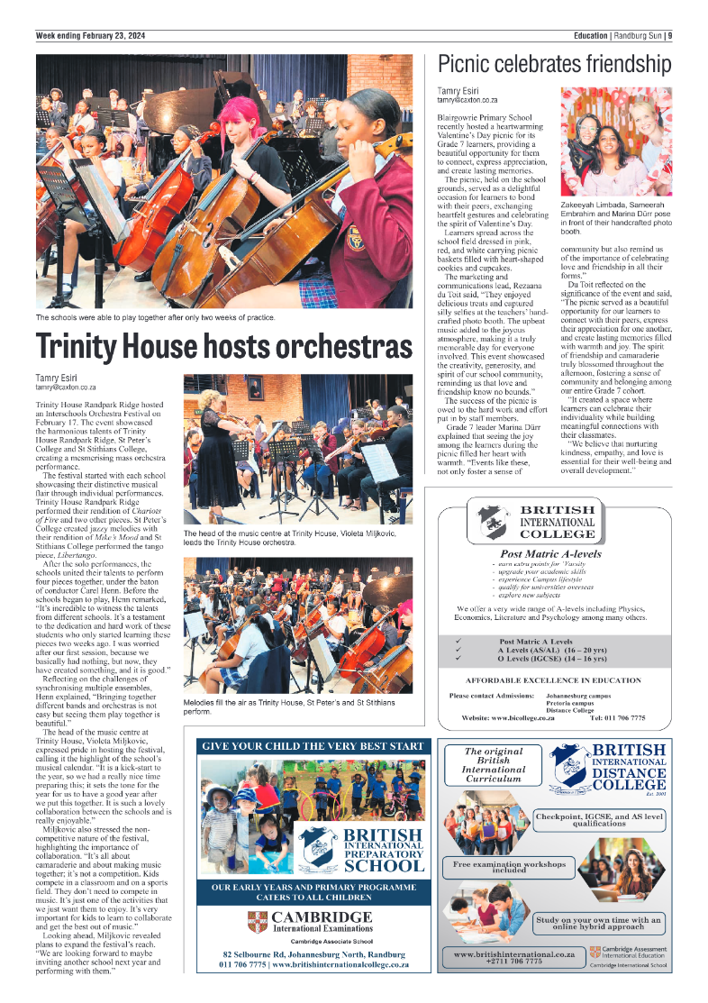 Randburg Sun 23 Feburary 2024 page 9