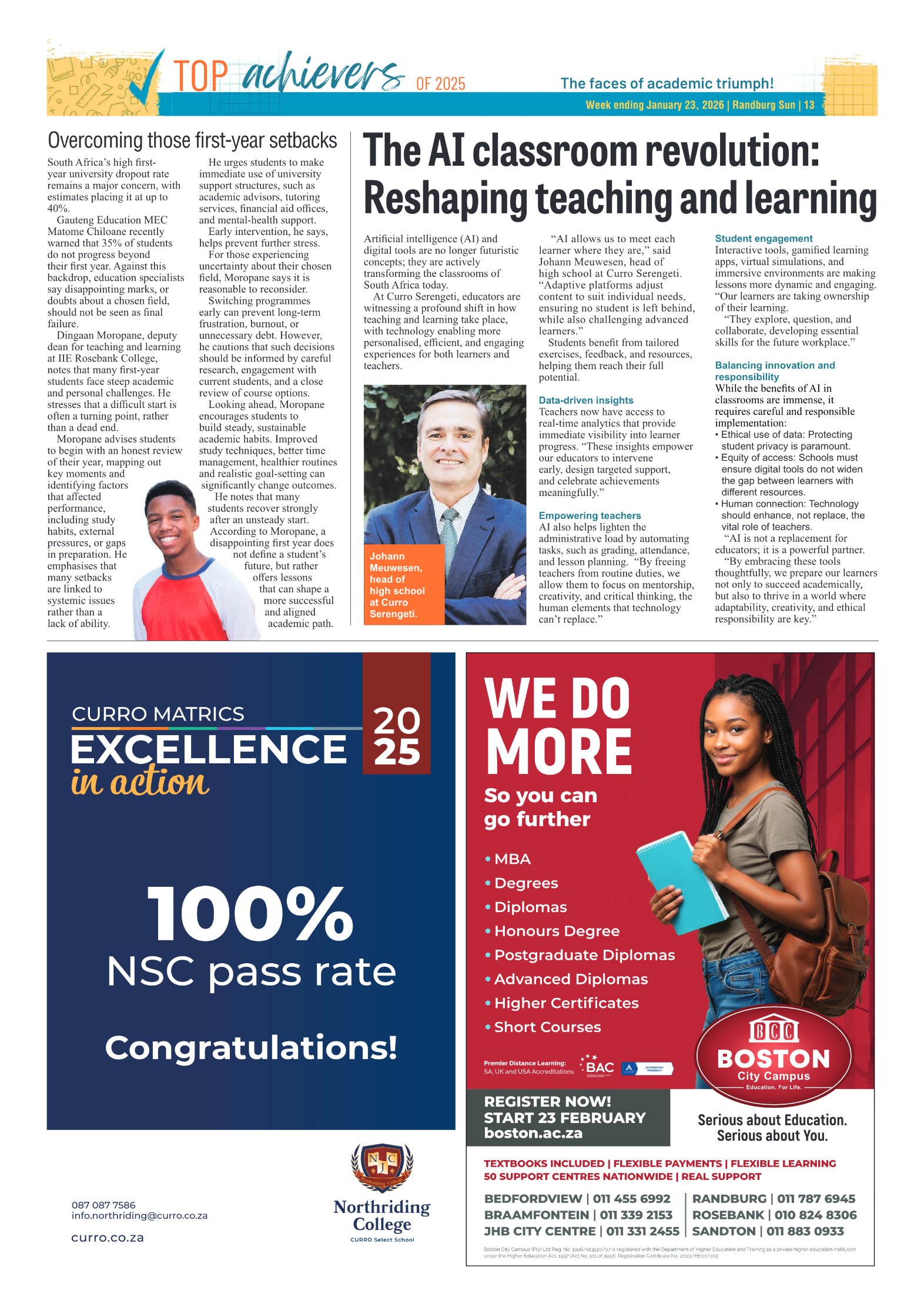 Randburg Sun 23 January 2026 page 13