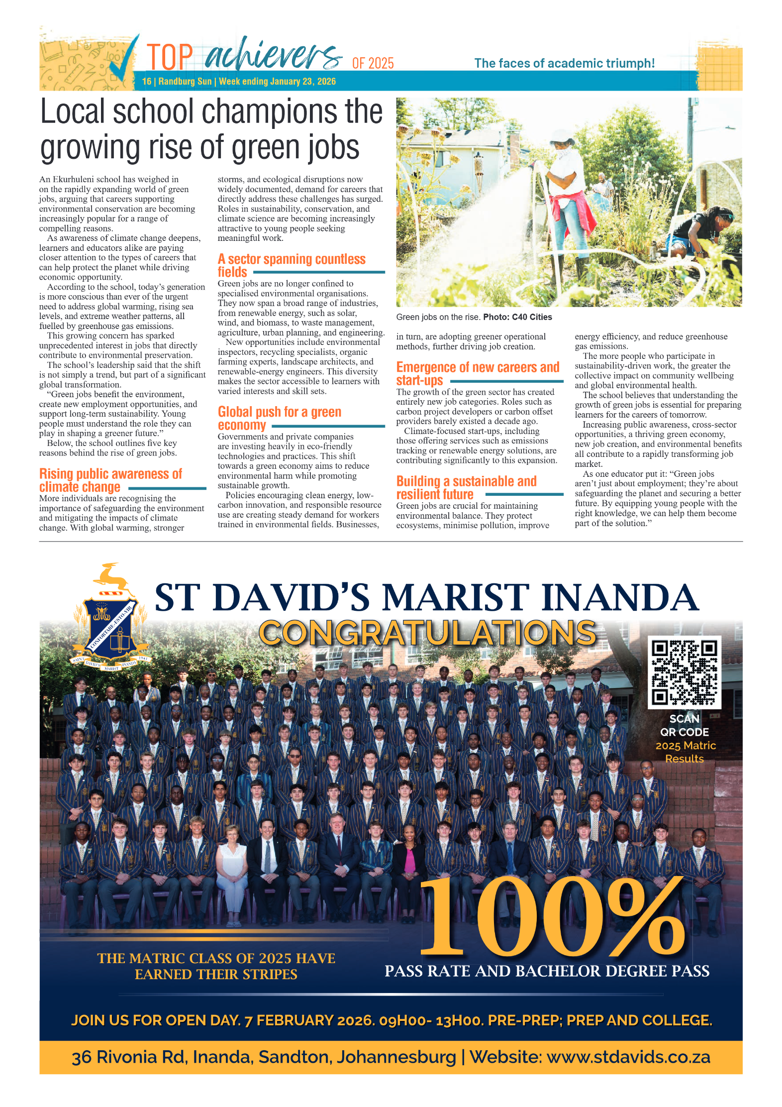 Randburg Sun 23 January 2026 page 16