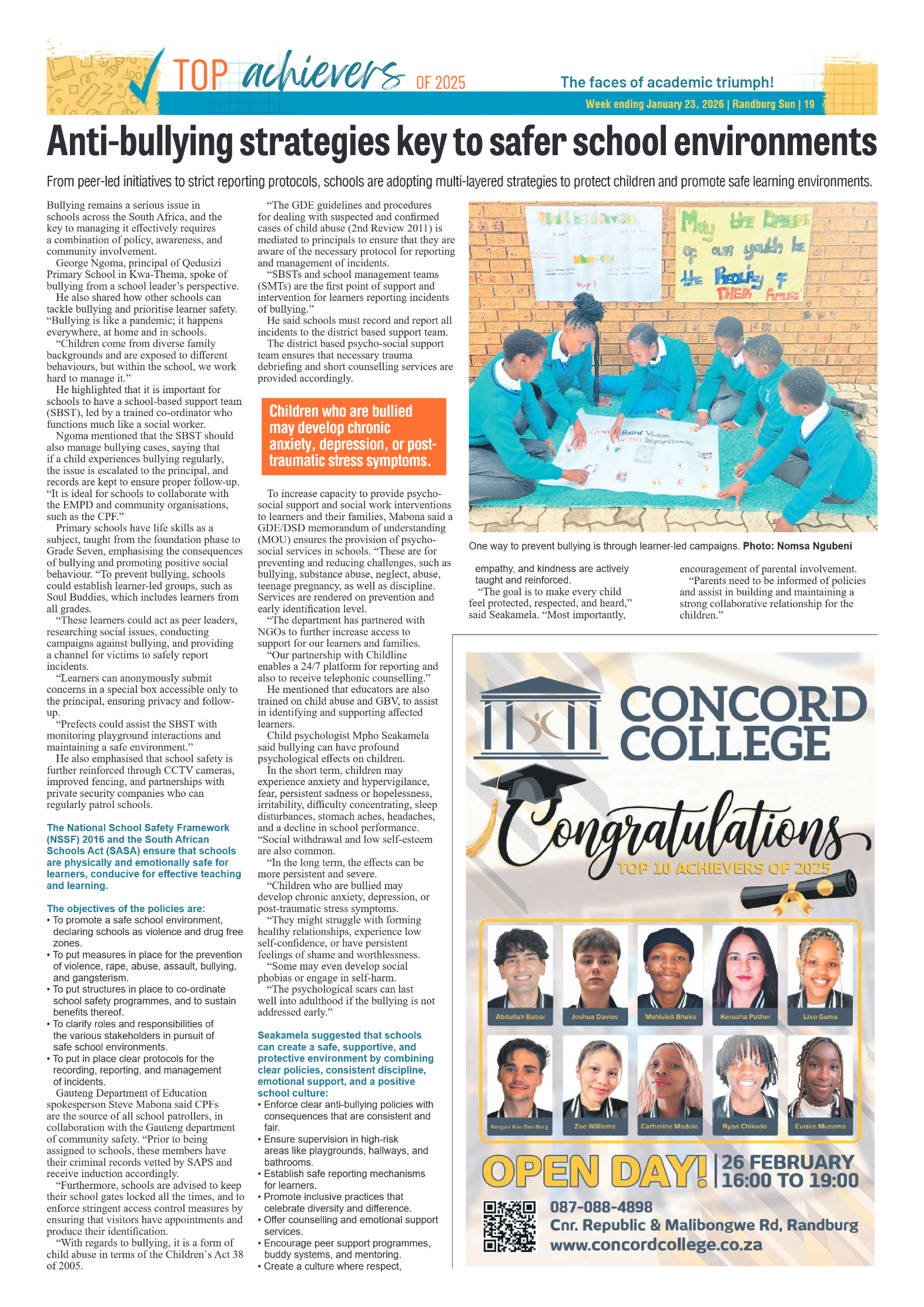 Randburg Sun 23 January 2026 page 19