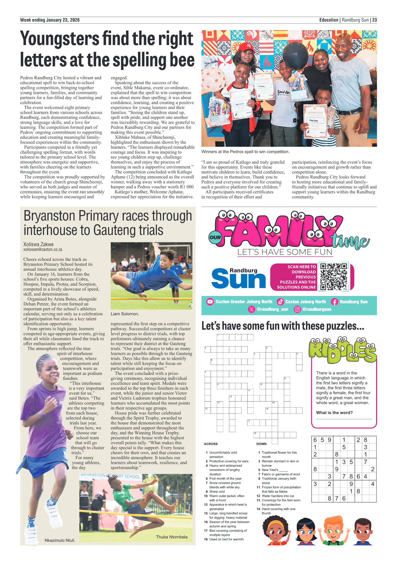 Randburg Sun 23 January 2026 page 23
