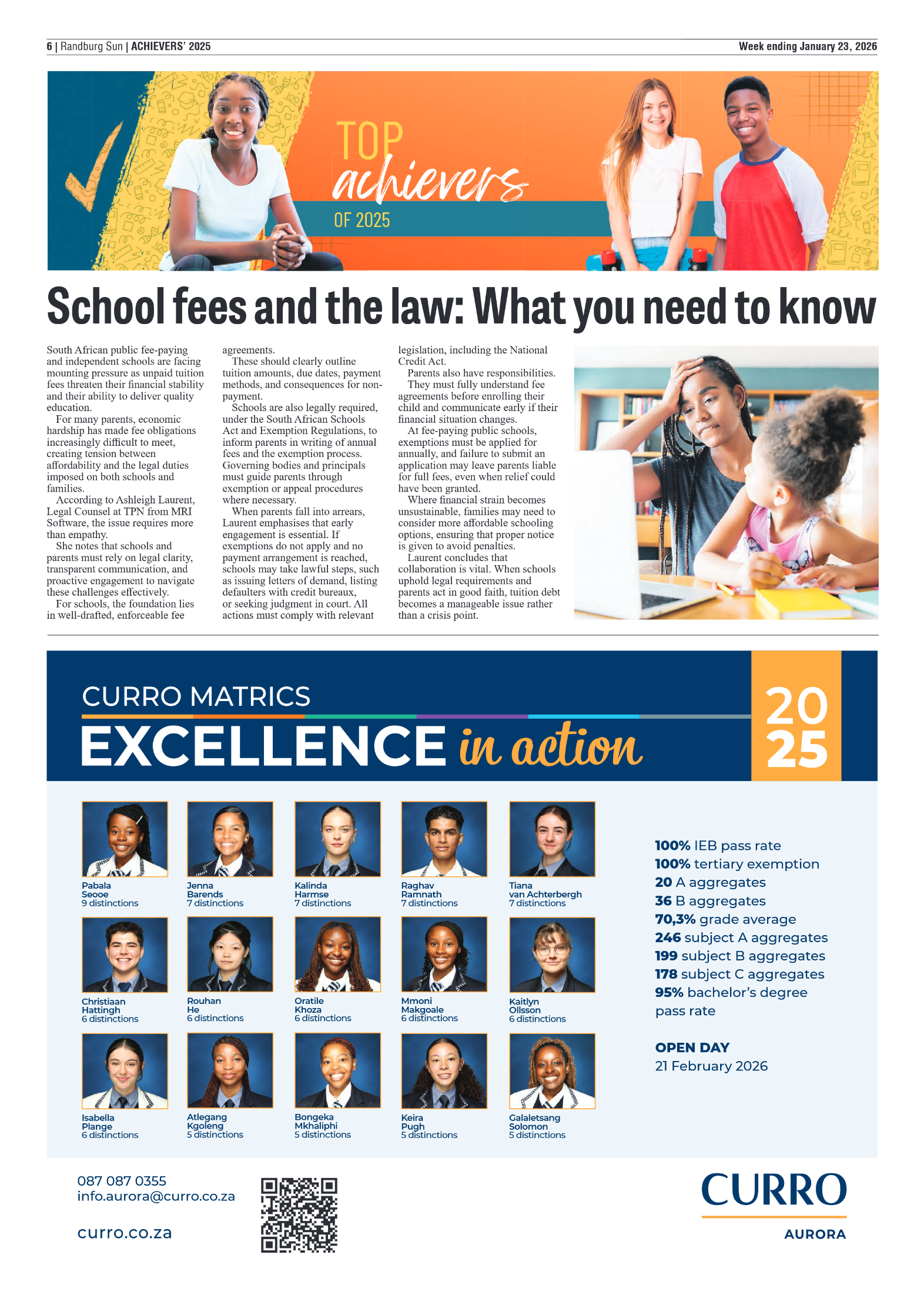 Randburg Sun 23 January 2026 page 6