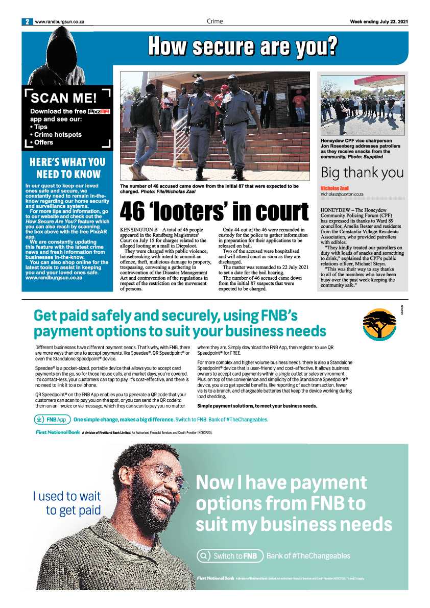 Randburg Sun 23 July 2021 page 2