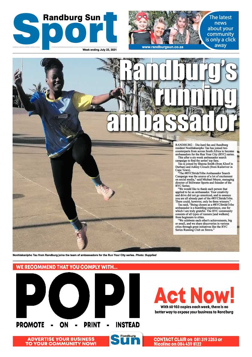 Randburg Sun 23 July 2021 page 8
