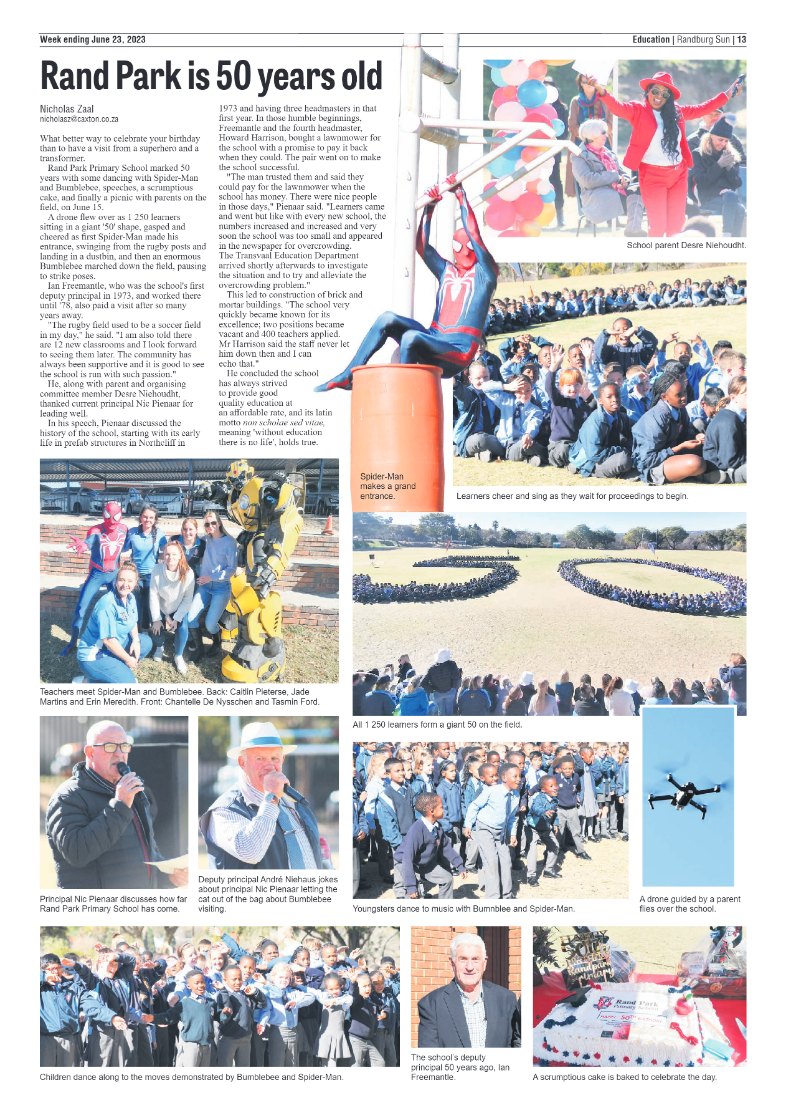Randburg Sun 23 June 2023 page 13