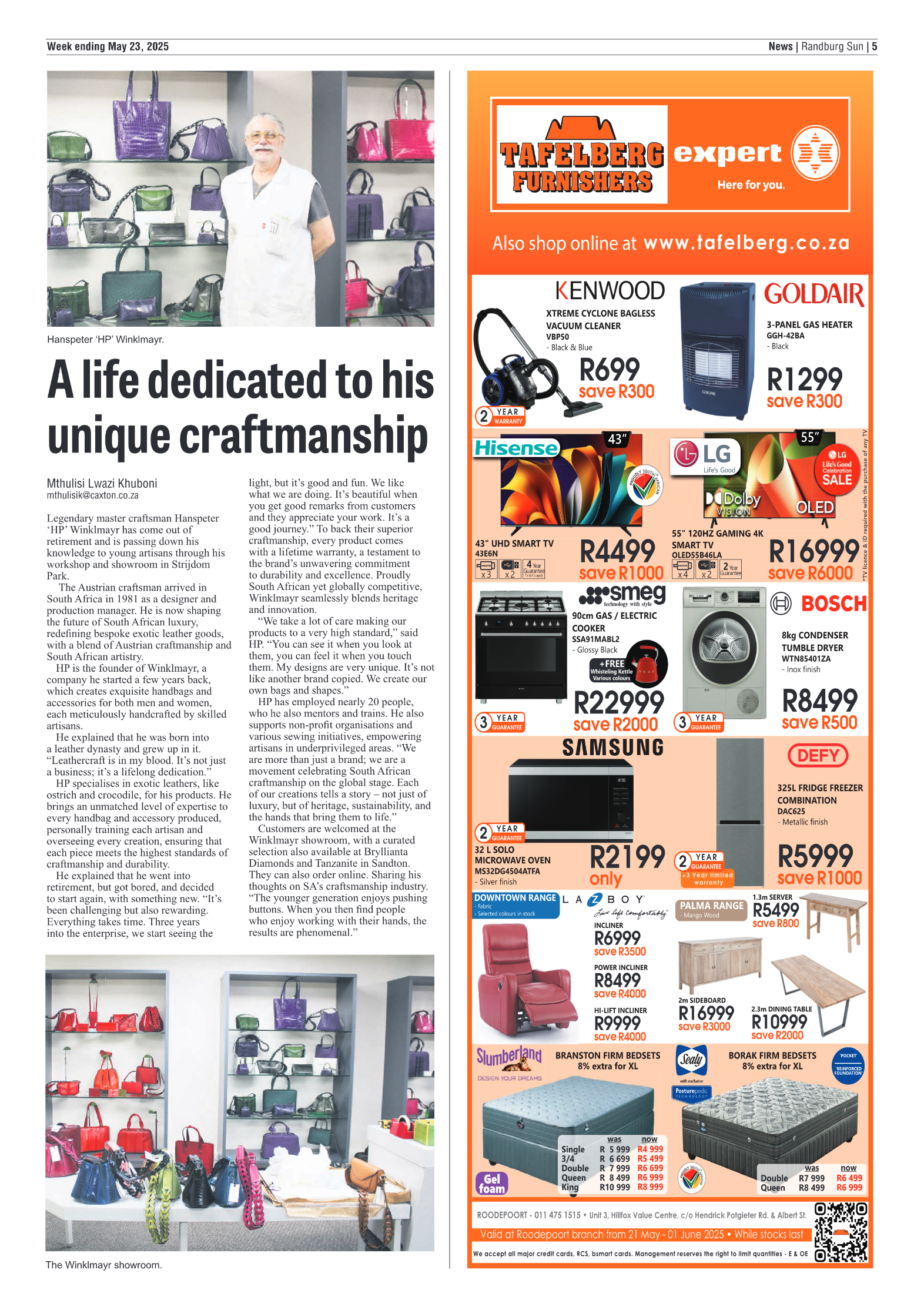 Randburg Sun 23 May 2025 page 5