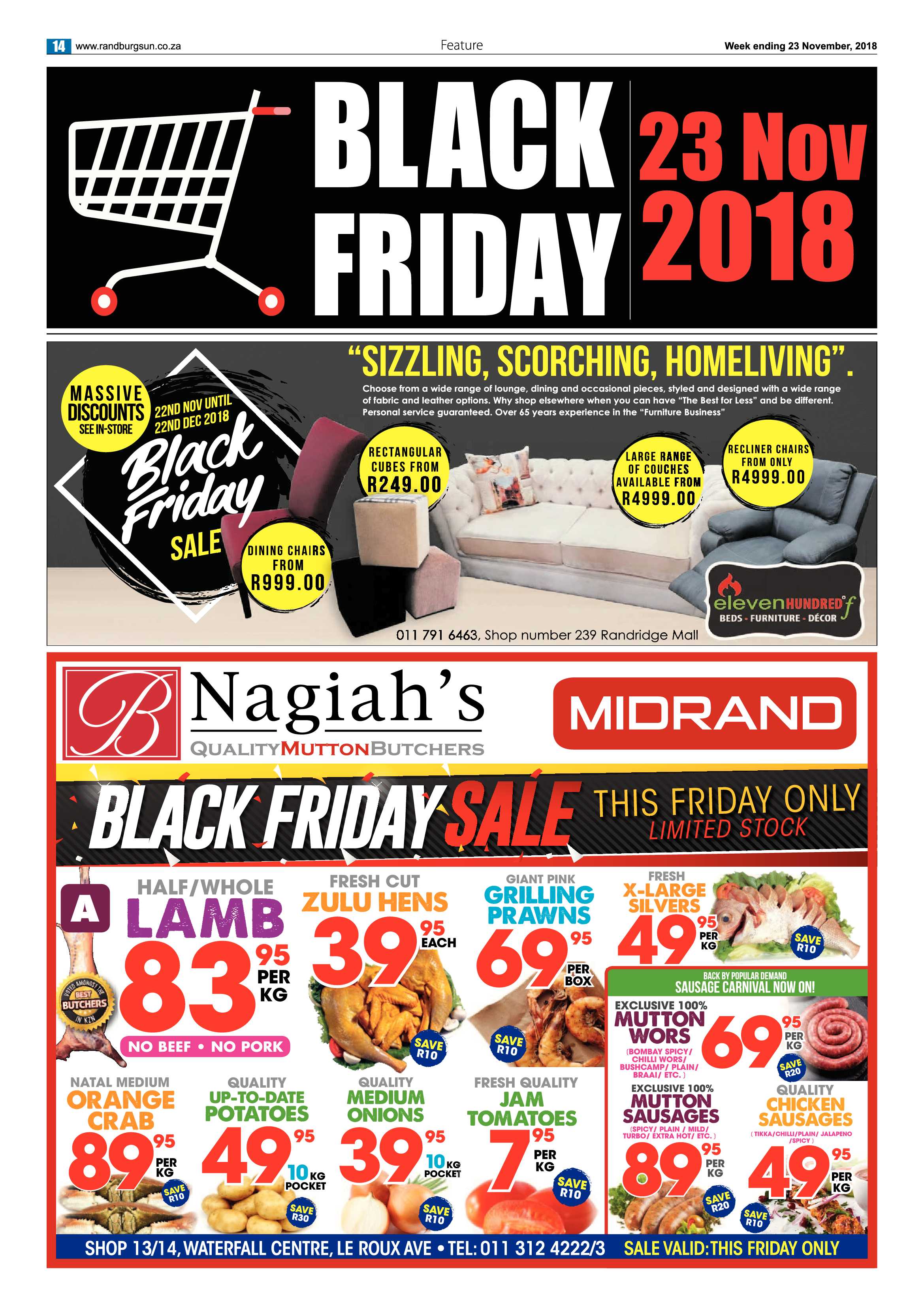 Randburg Sun 23 November 2018 page 14