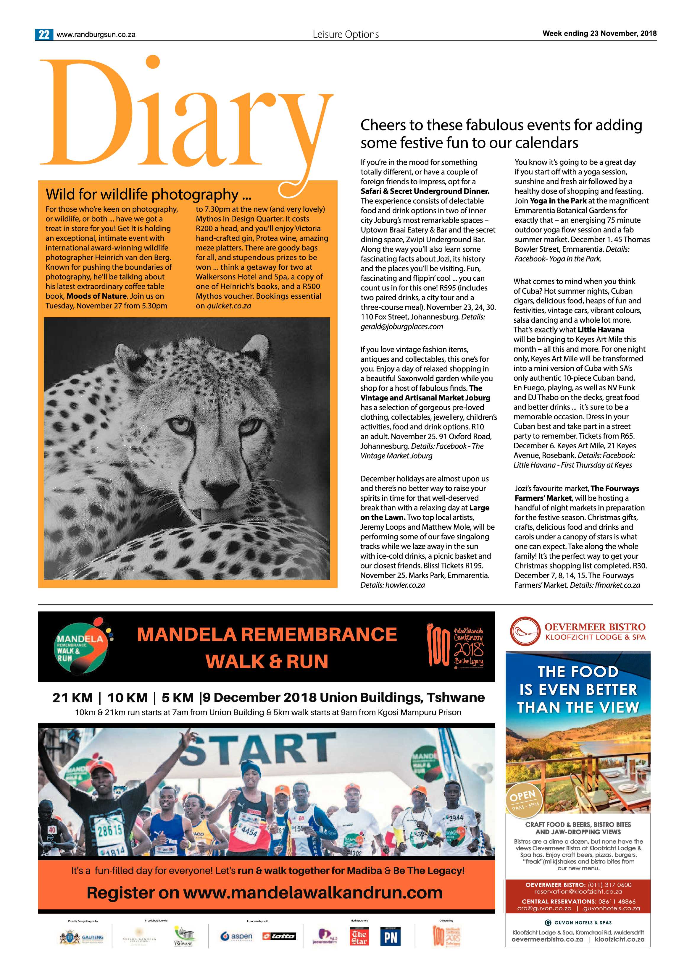 Randburg Sun 23 November 2018 page 22