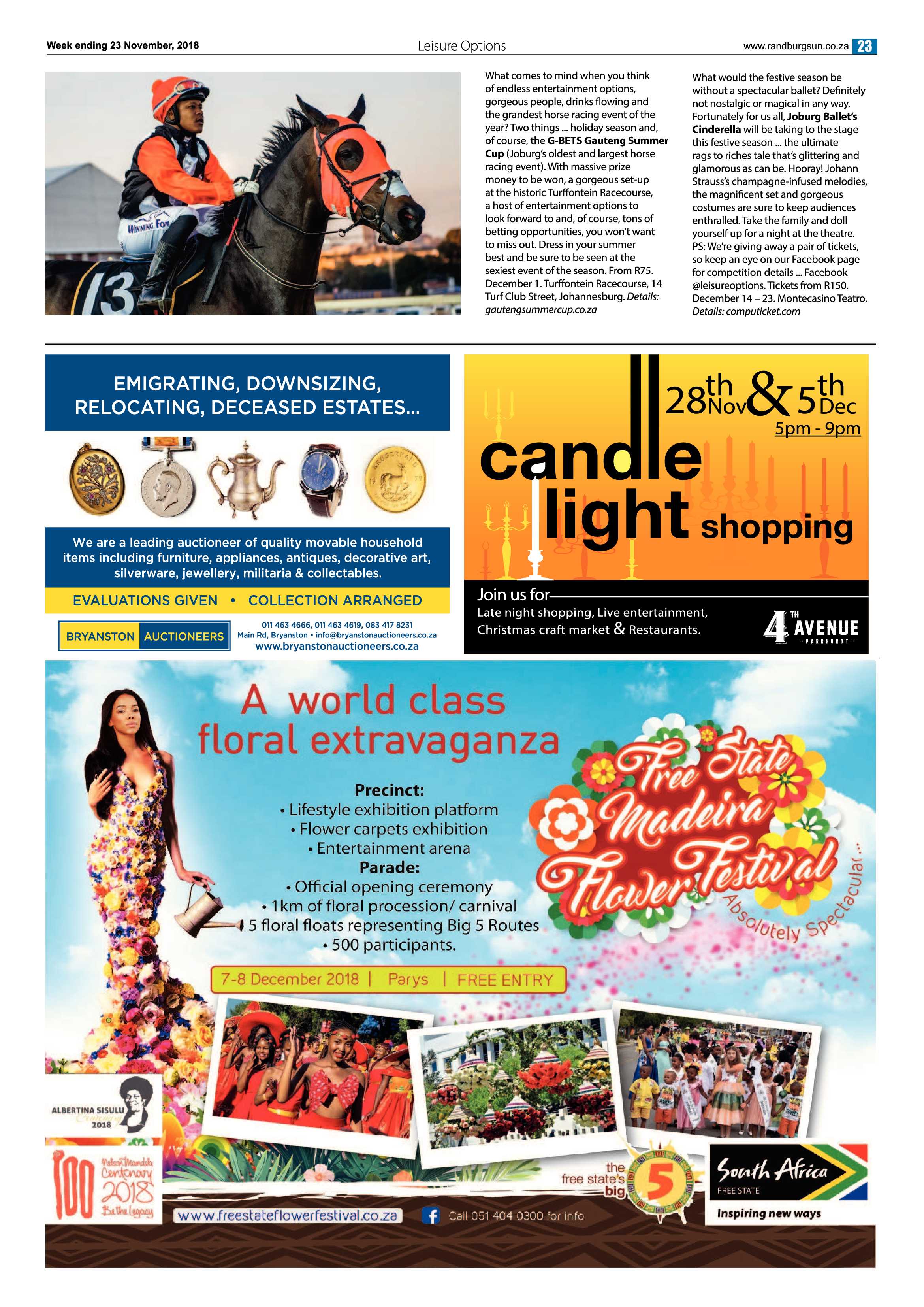 Randburg Sun 23 November 2018 page 23