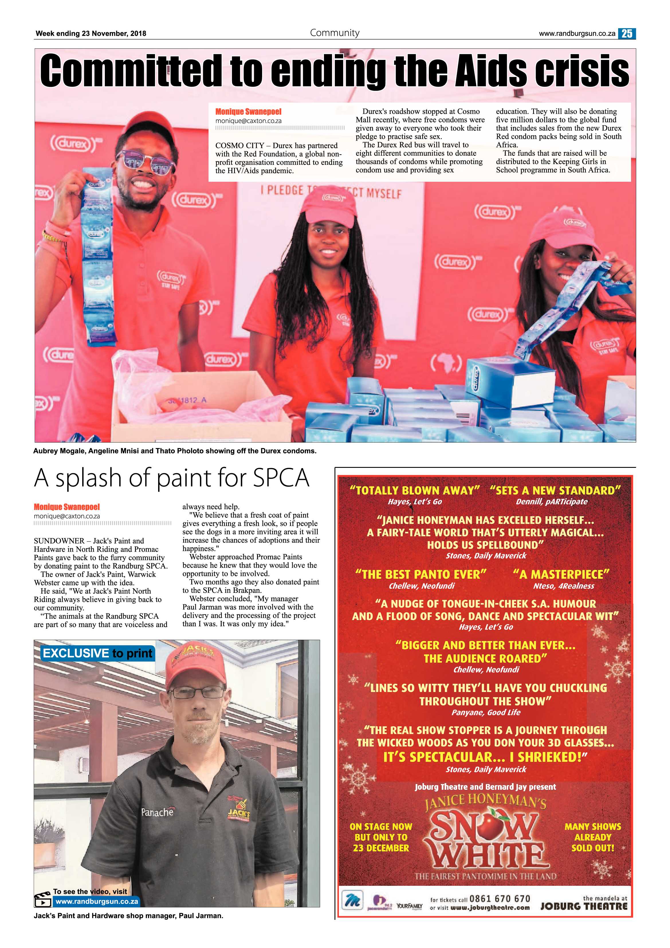Randburg Sun 23 November 2018 page 25