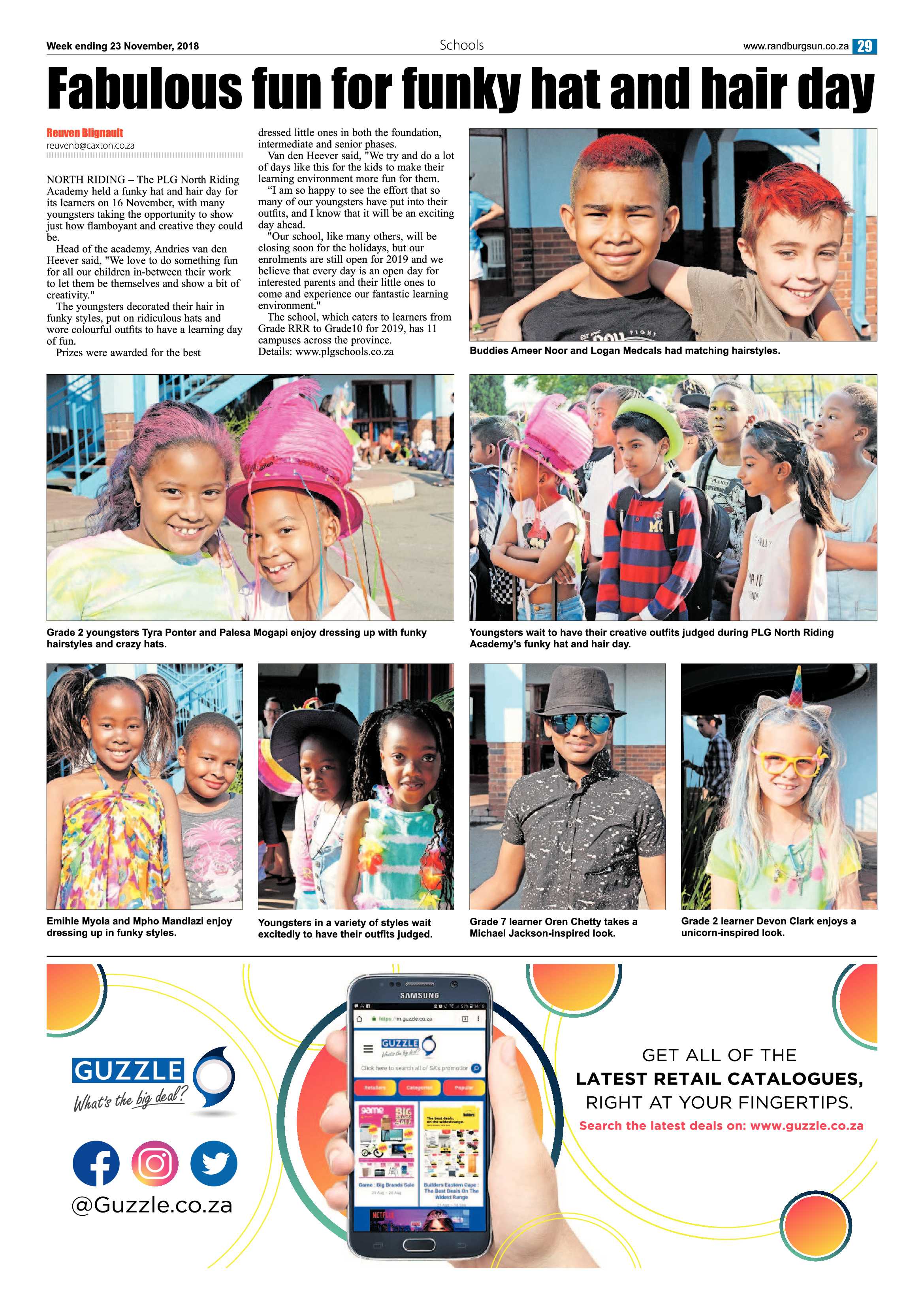 Randburg Sun 23 November 2018 page 29