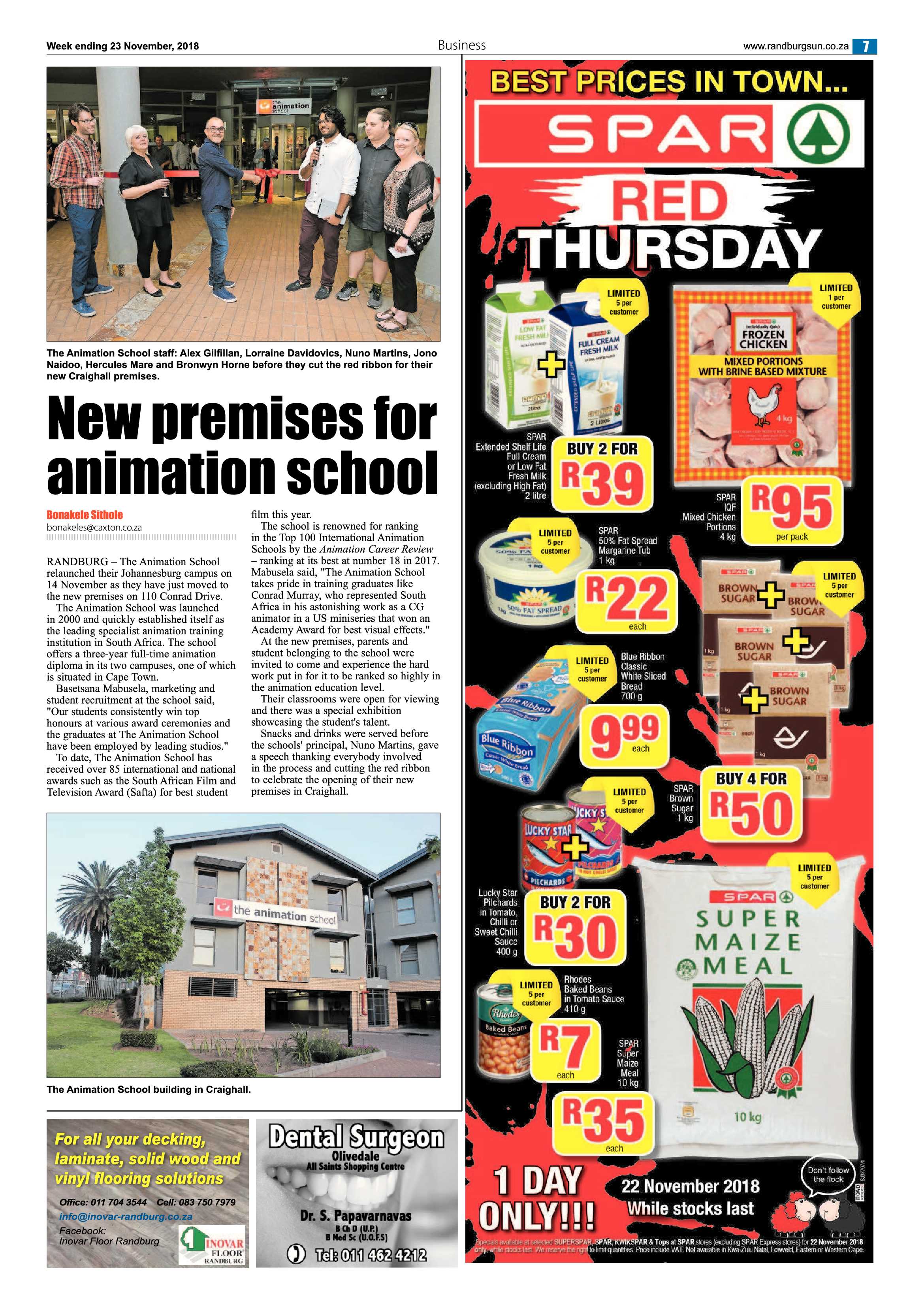 Randburg Sun 23 November 2018 page 7
