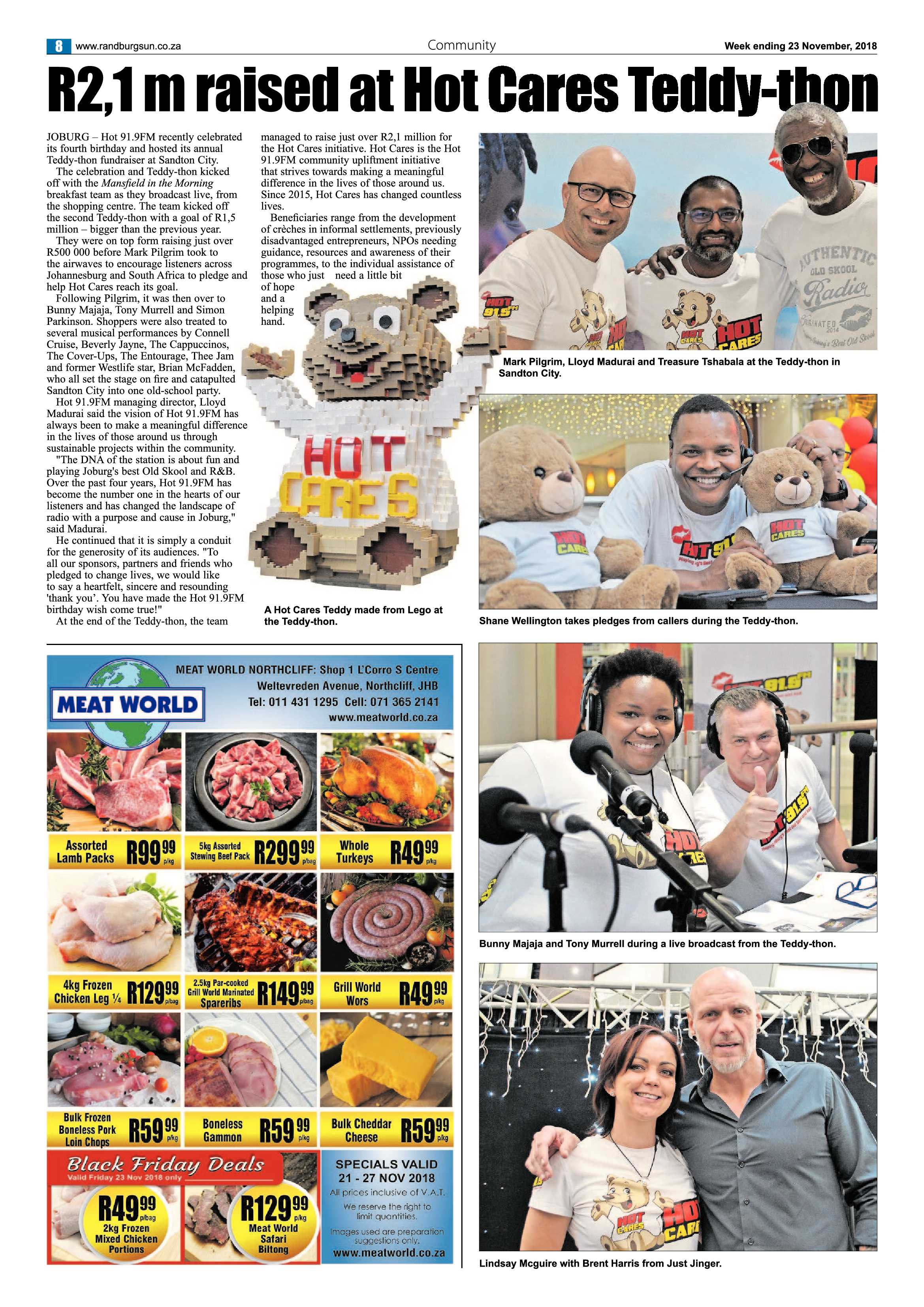 Randburg Sun 23 November 2018 page 8