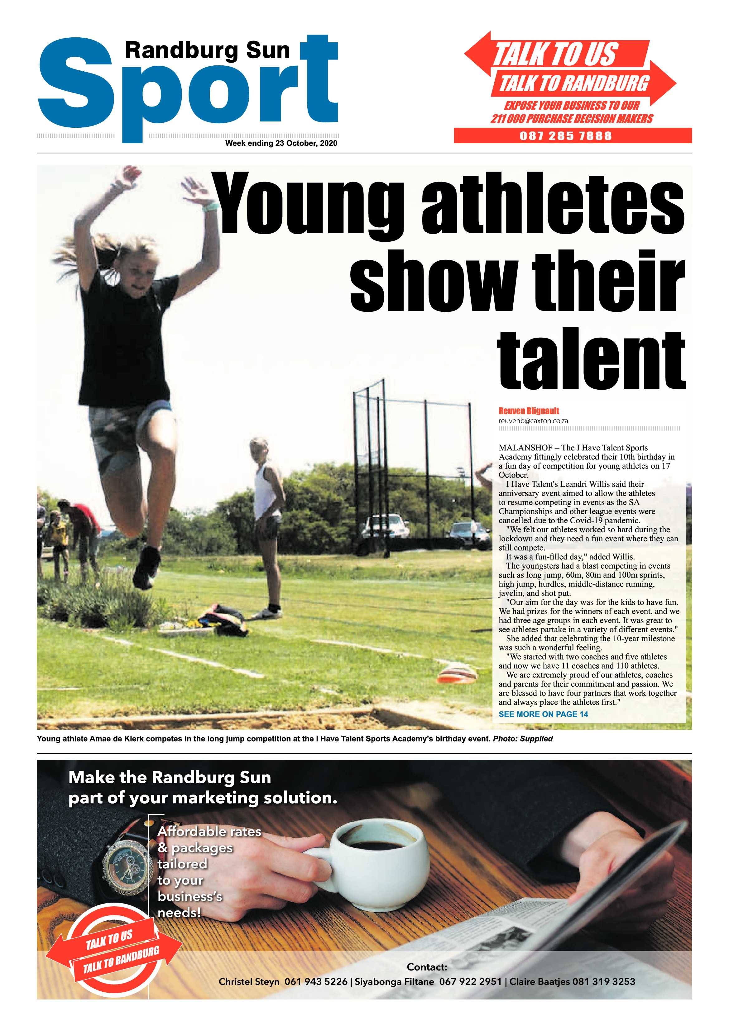 Randburg Sun 23 October 2020 page 16
