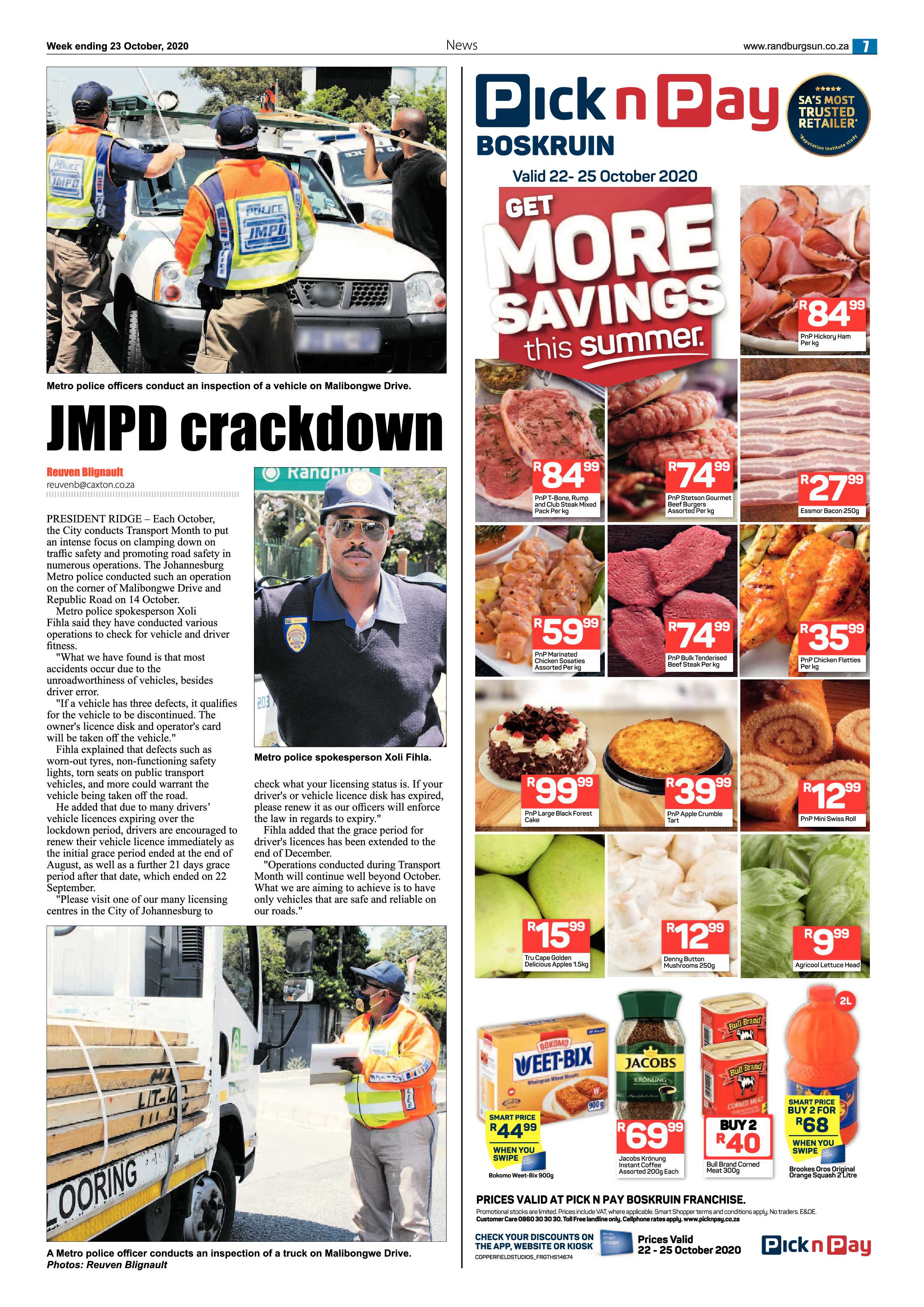 Randburg Sun 23 October 2020 page 7