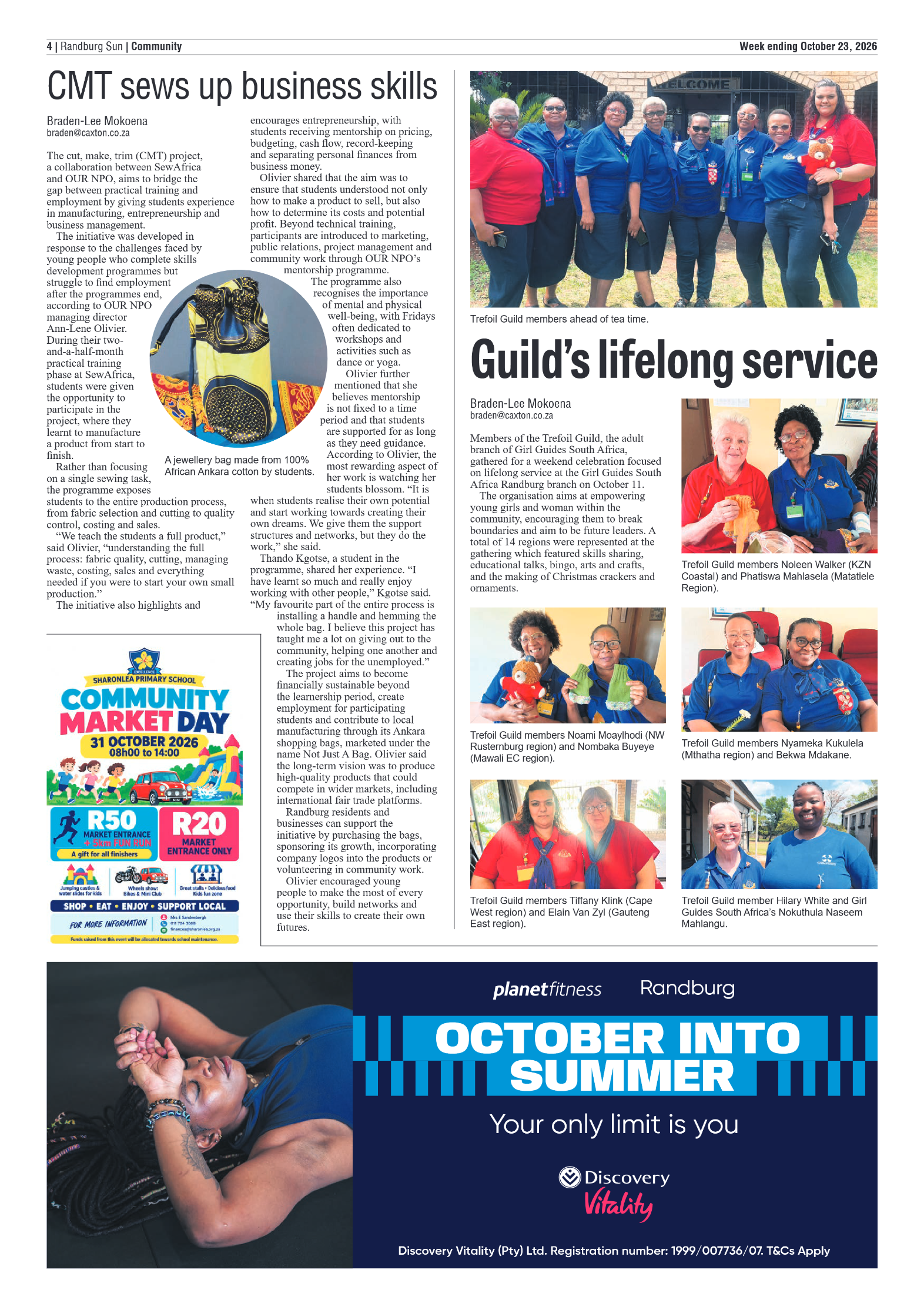 Randburg Sun 23 October 2026 page 4