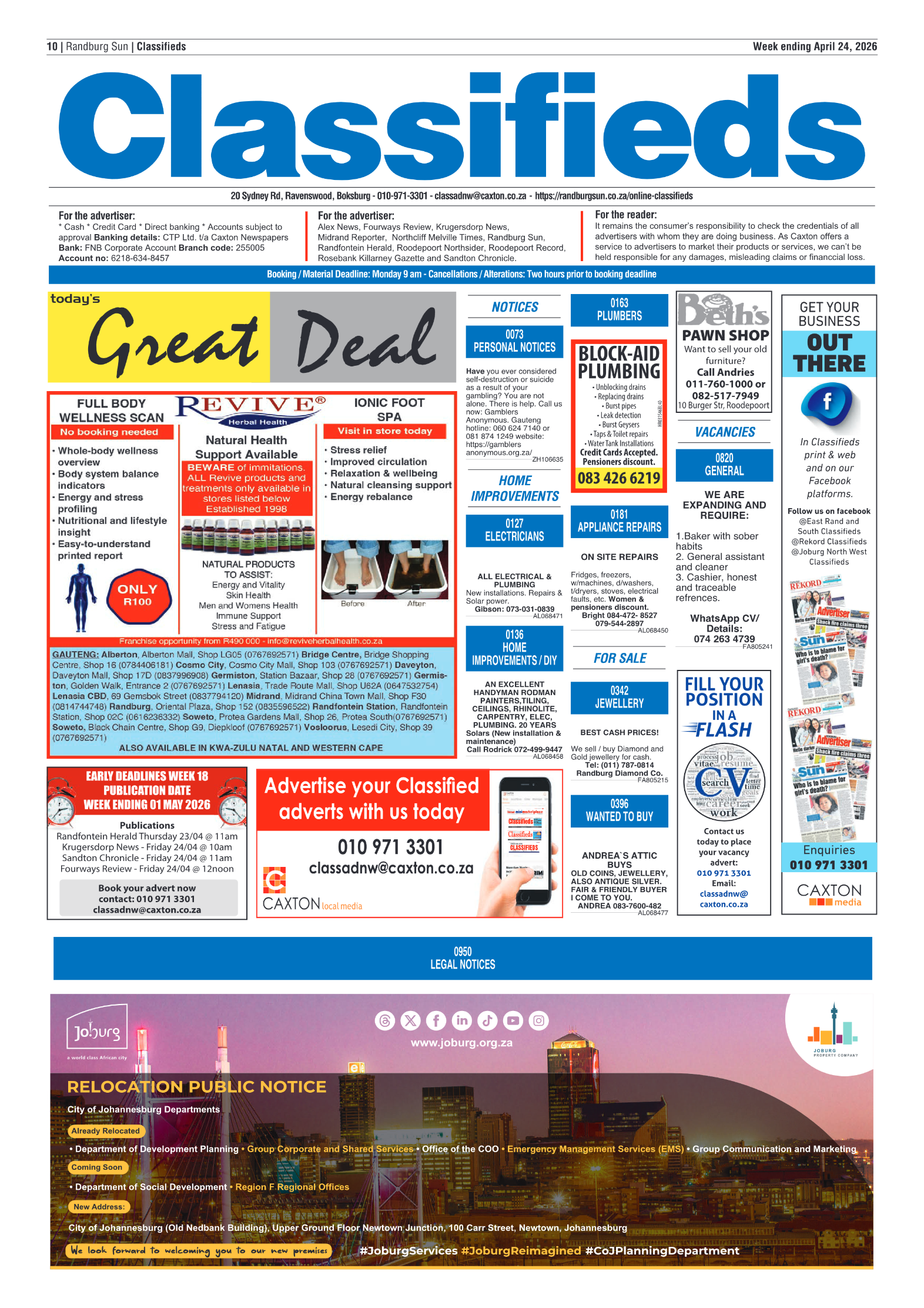 Randburg Sun 24 April 2026 page 10