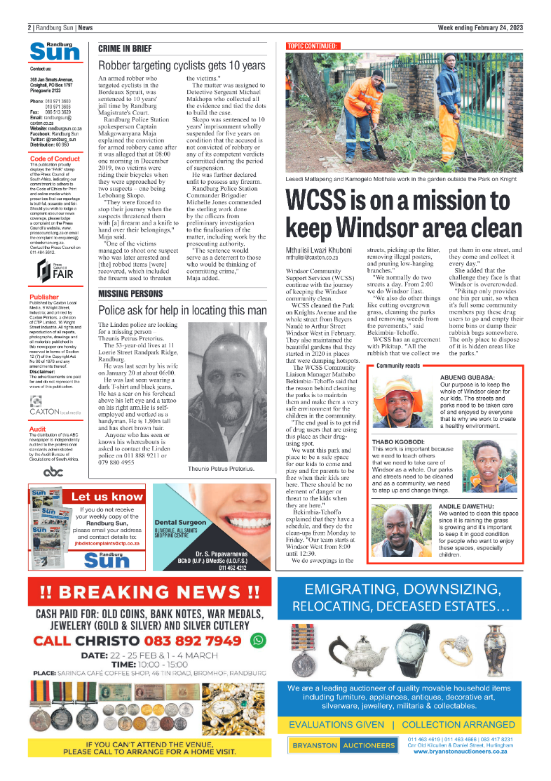 Randburg Sun 24 Feb 2023 page 2