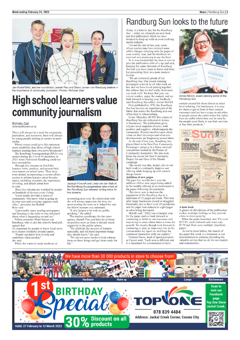 Randburg Sun 24 Feb 2023 page 3