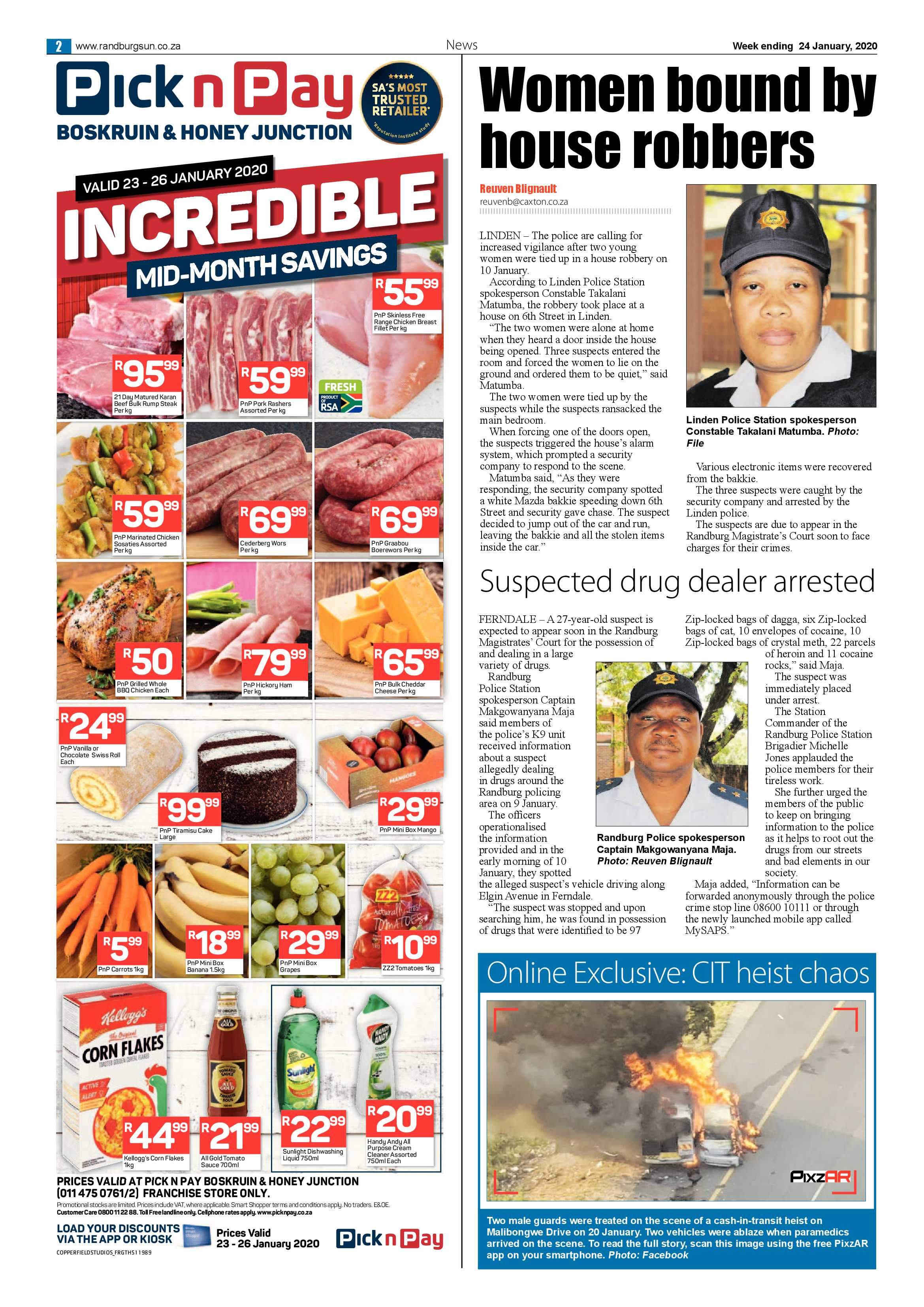 Randburg Sun 24 January 2020 page 2
