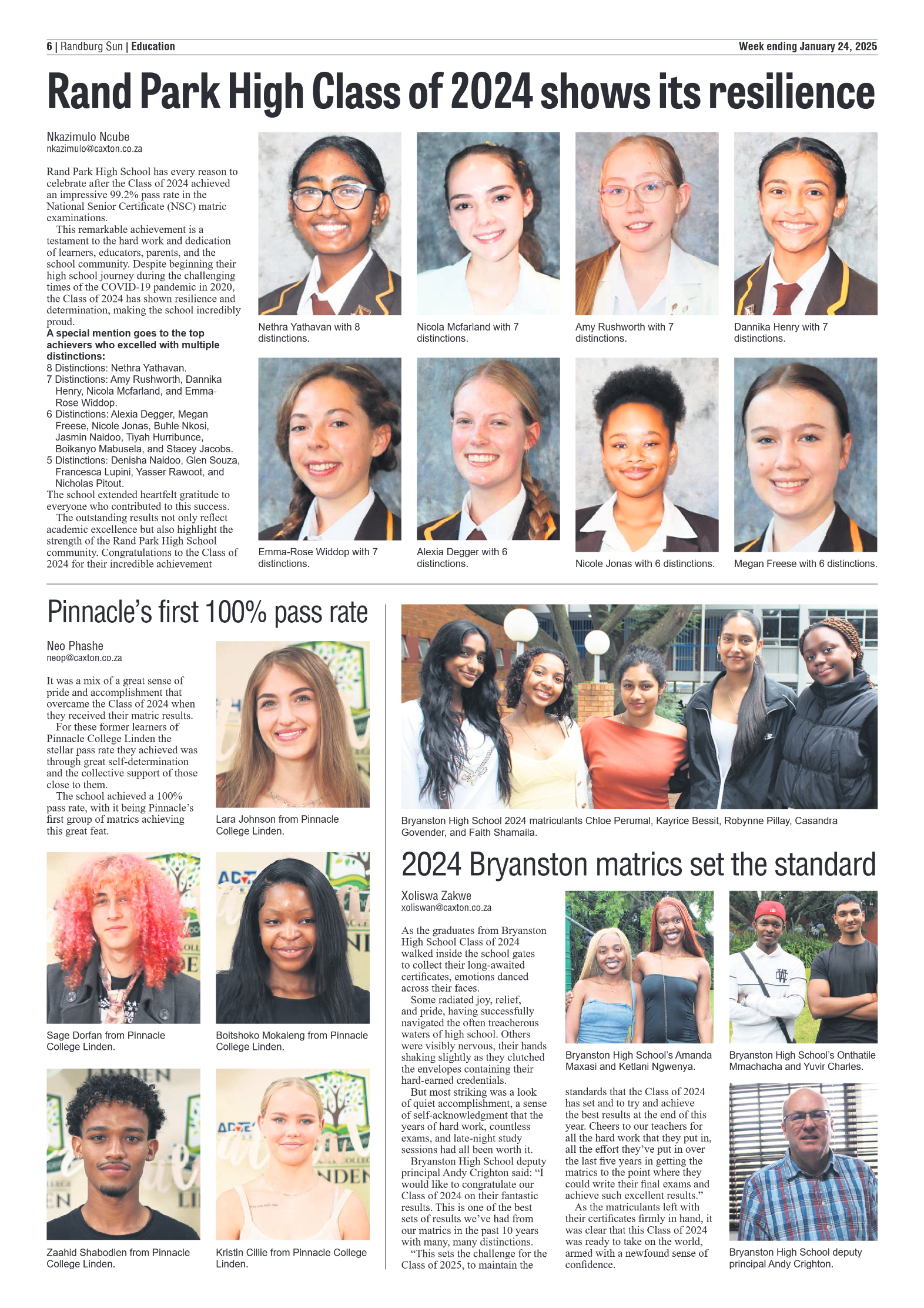 Randburg Sun 24 January 2025 page 6