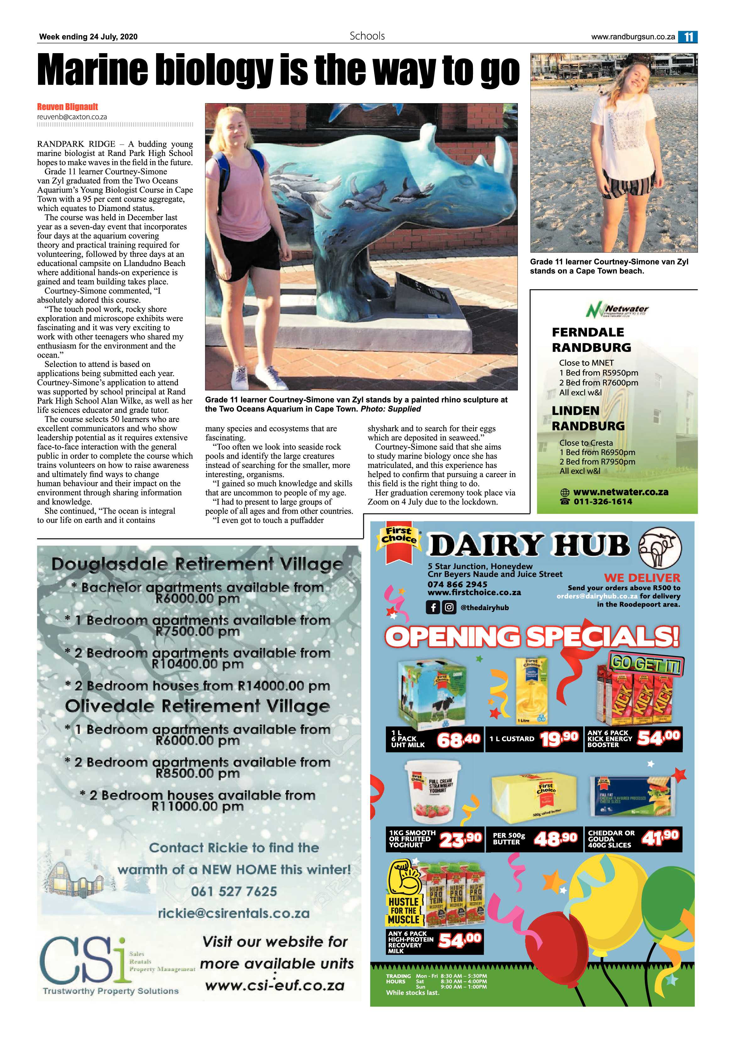 Randburg Sun 24 July 2020 page 11