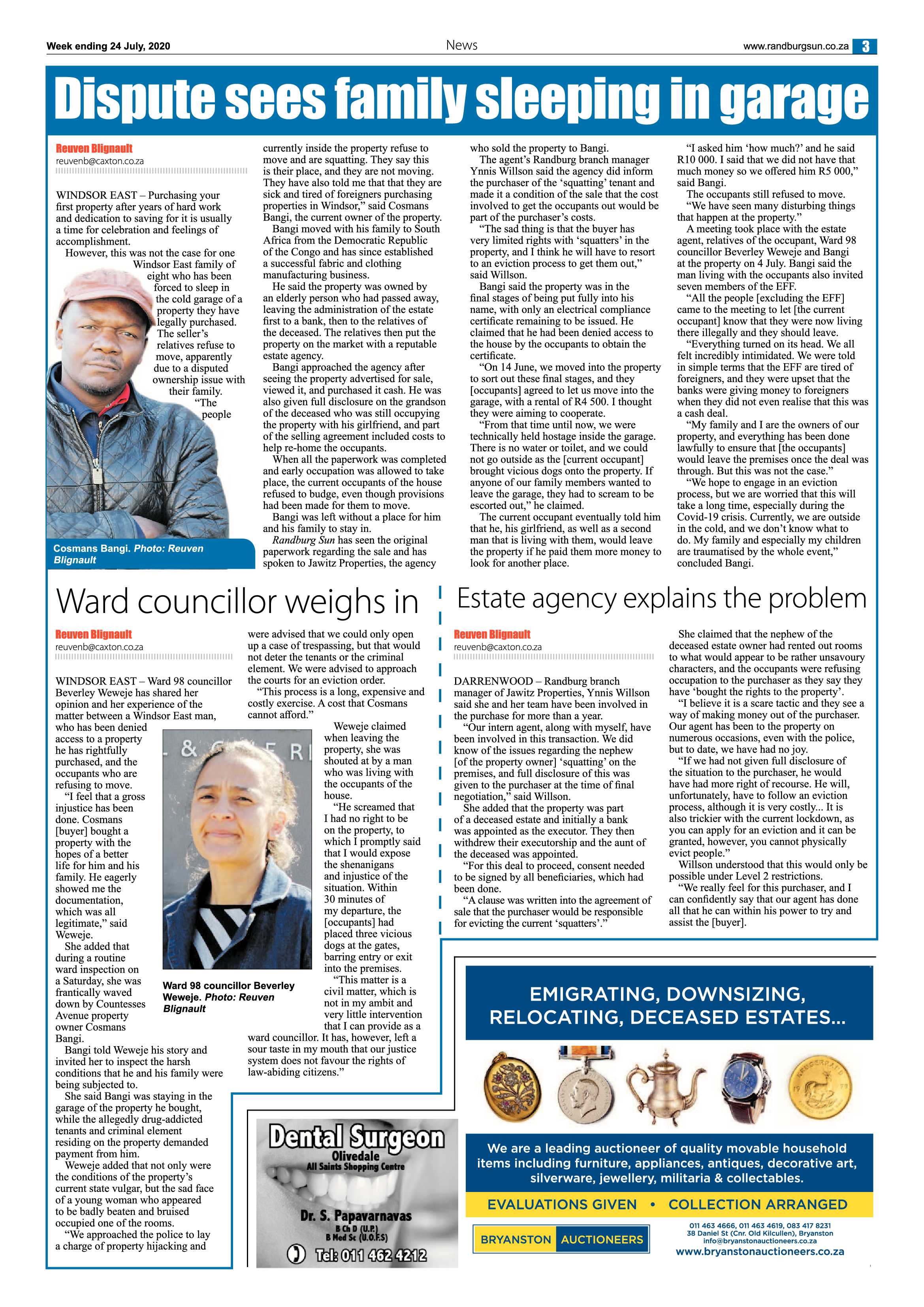 Randburg Sun 24 July 2020 page 3