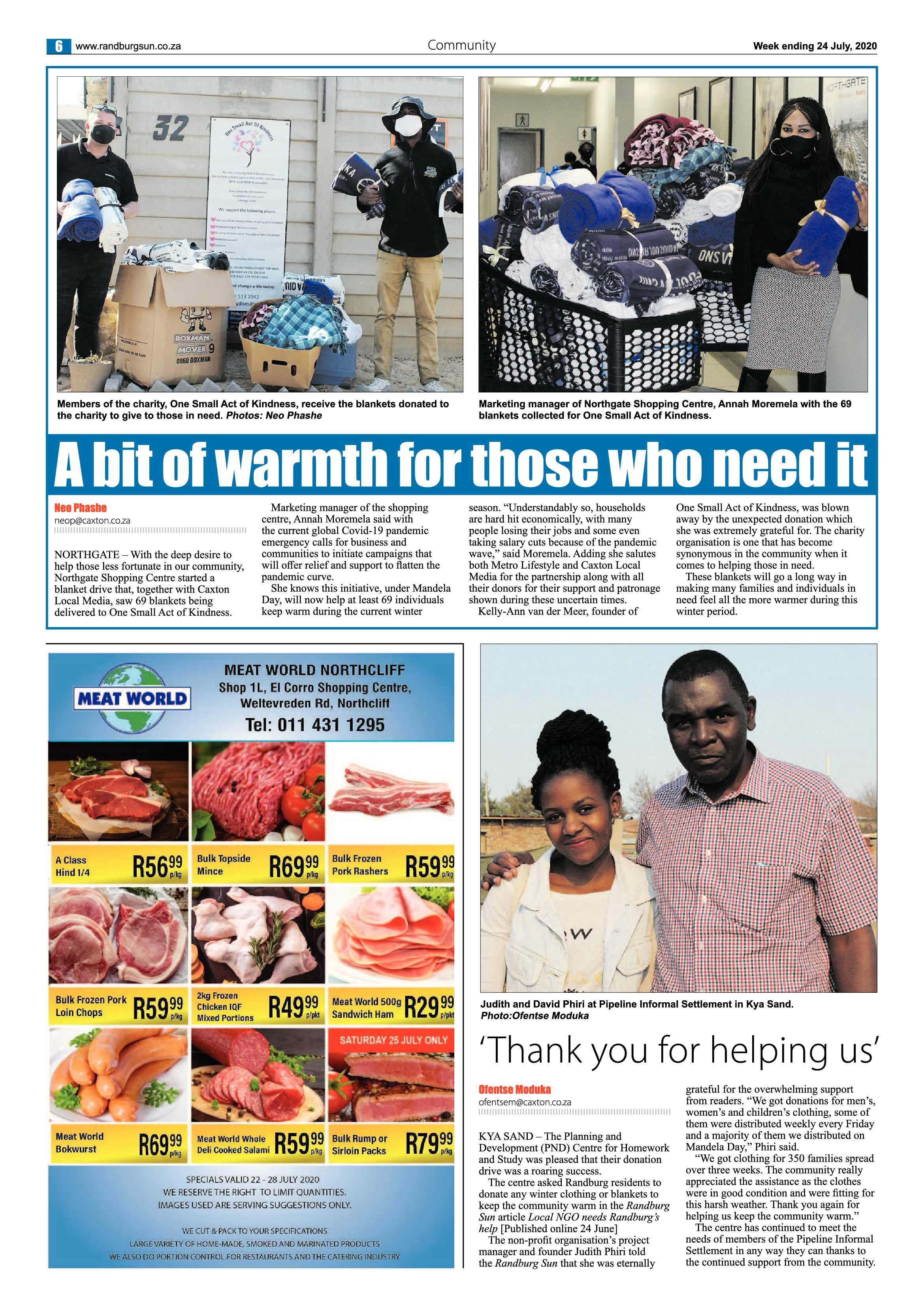 Randburg Sun 24 July 2020 page 6