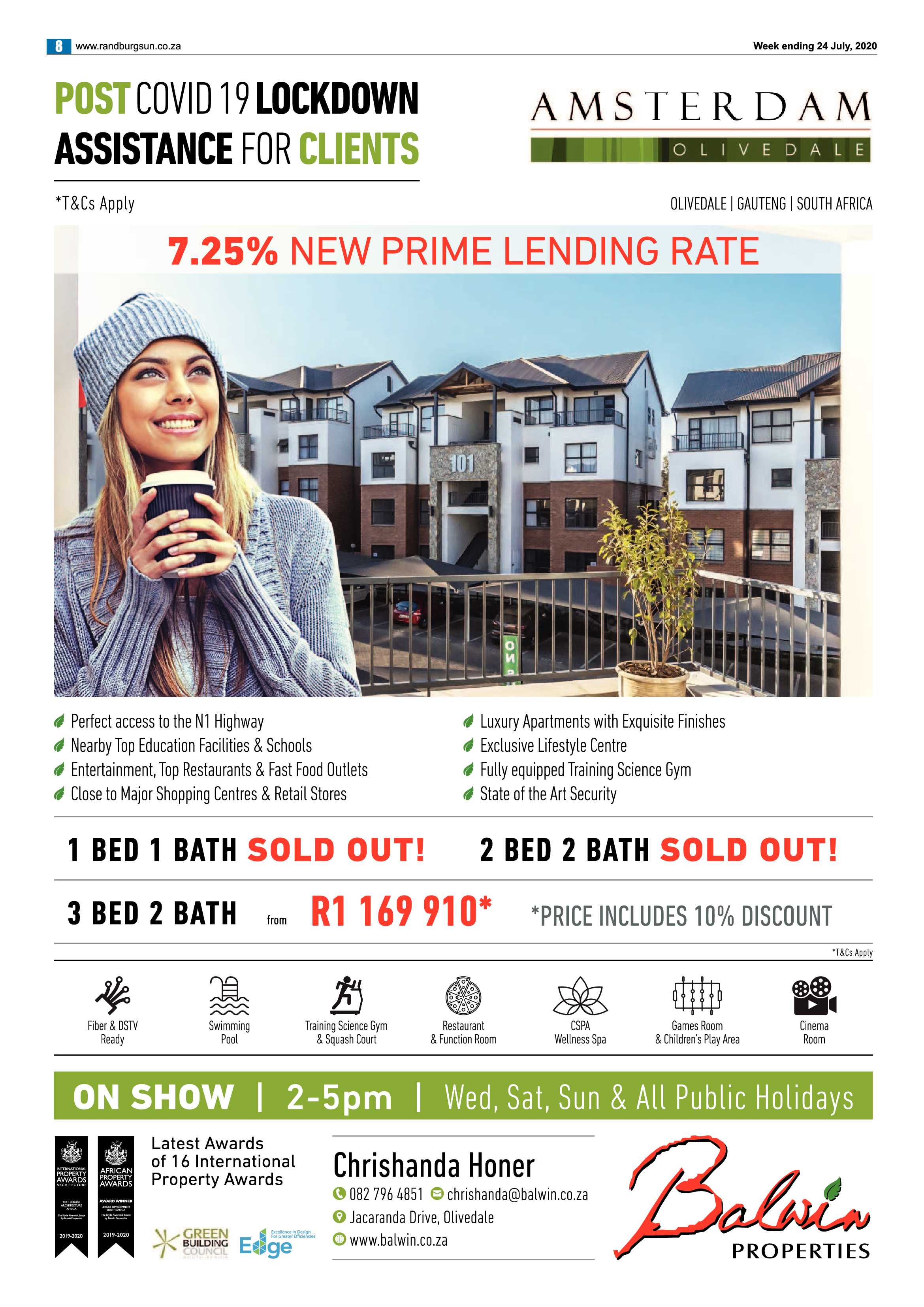 Randburg Sun 24 July 2020 page 8