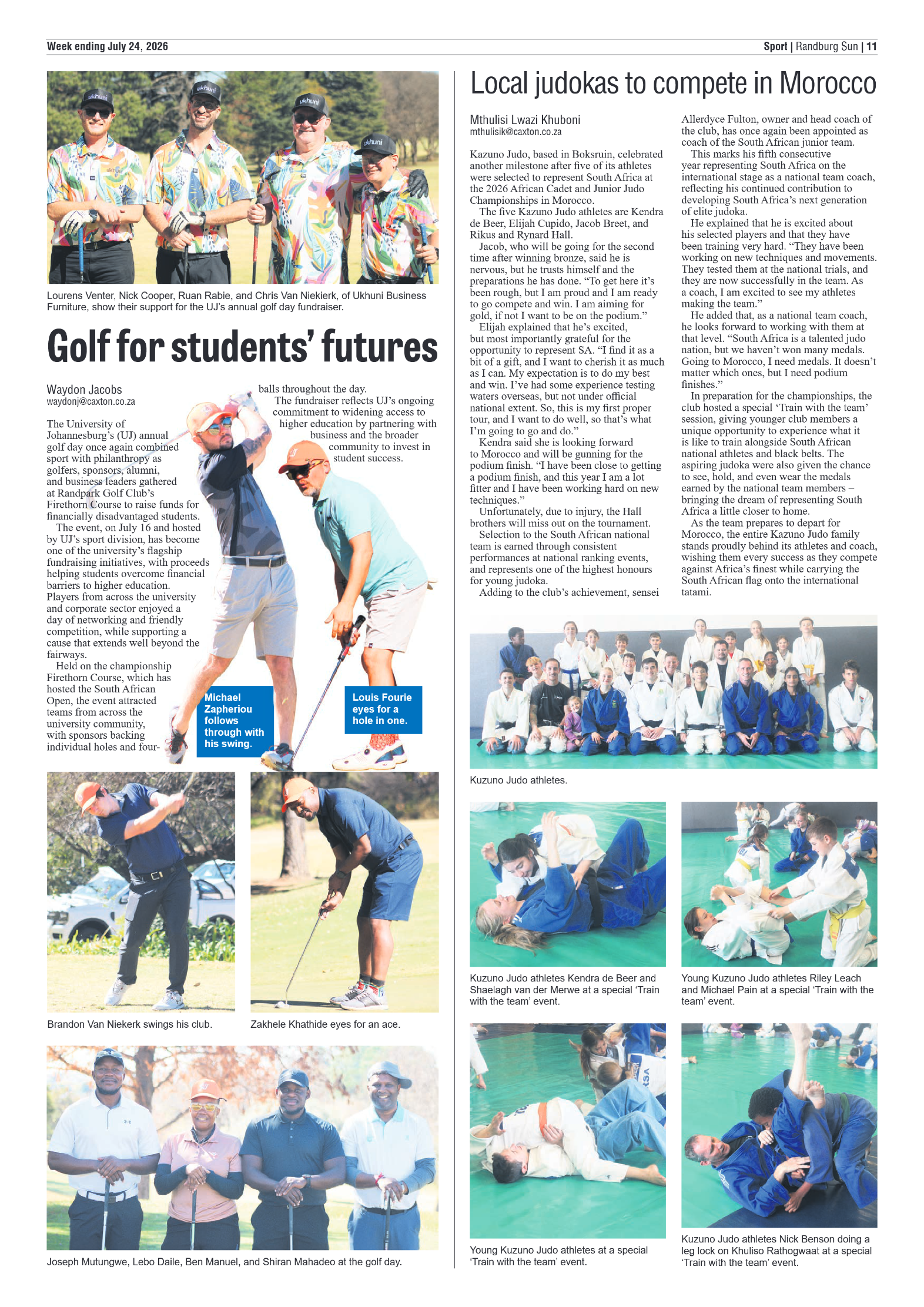 Randburg Sun 24 July 2026 page 11