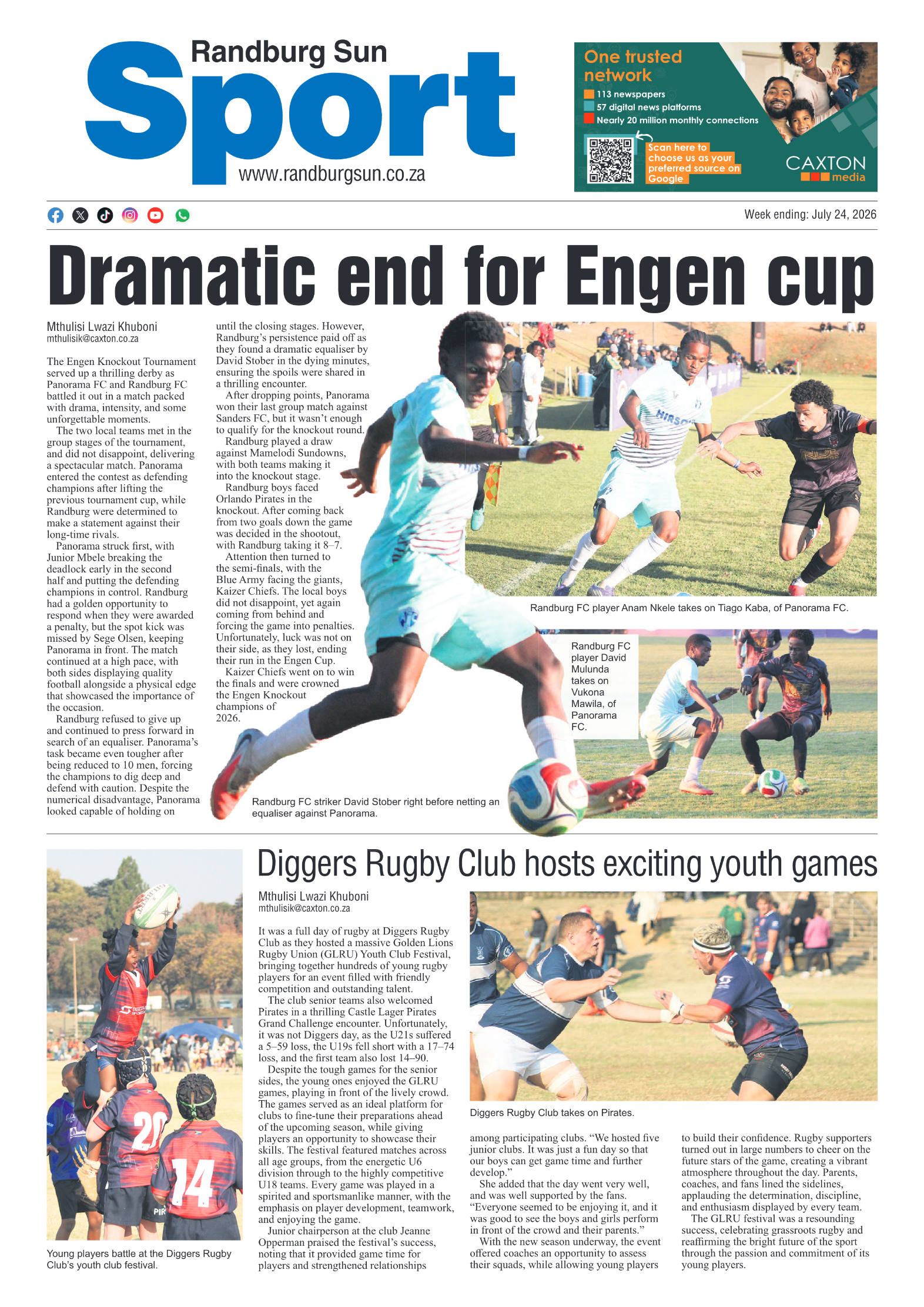 Randburg Sun 24 July 2026 page 12