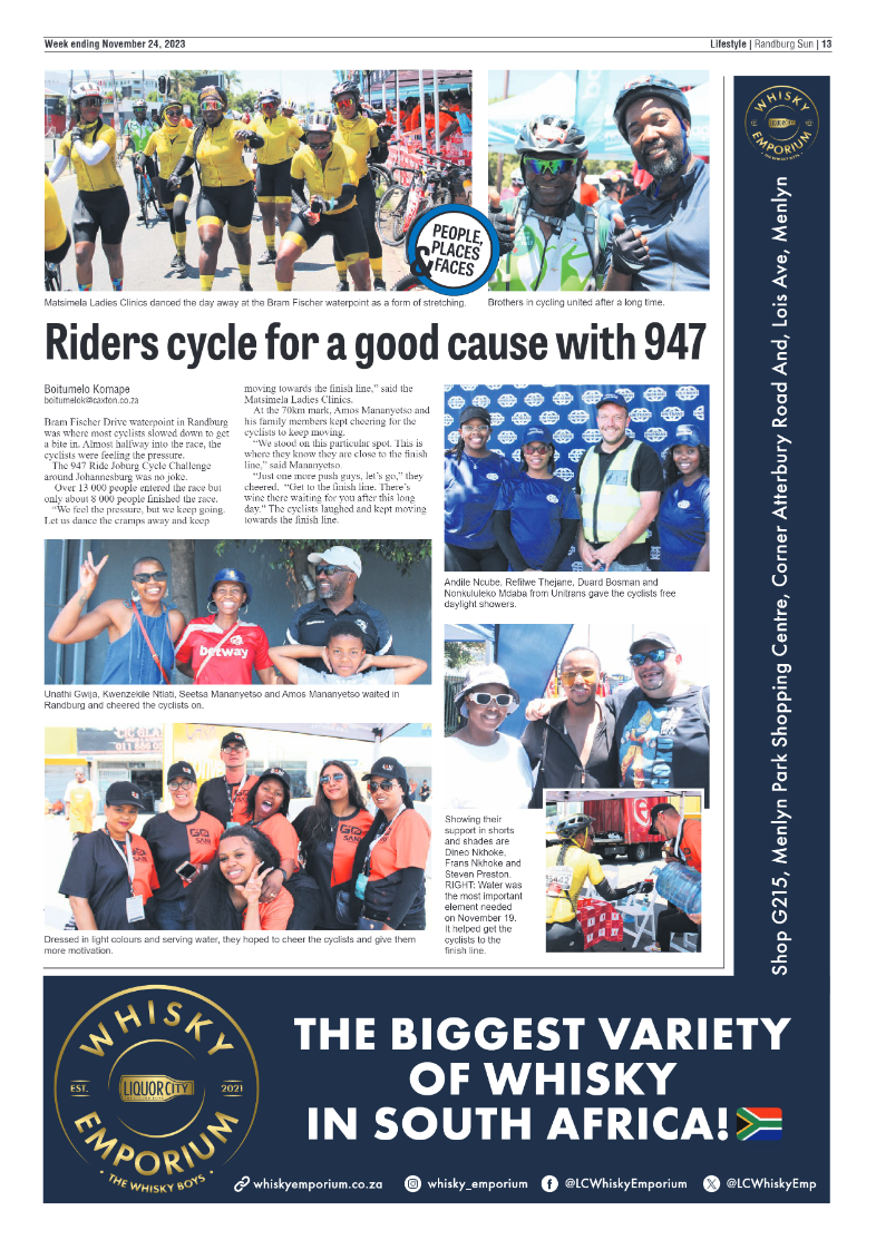 Randburg Sun 24 November 2023 page 13