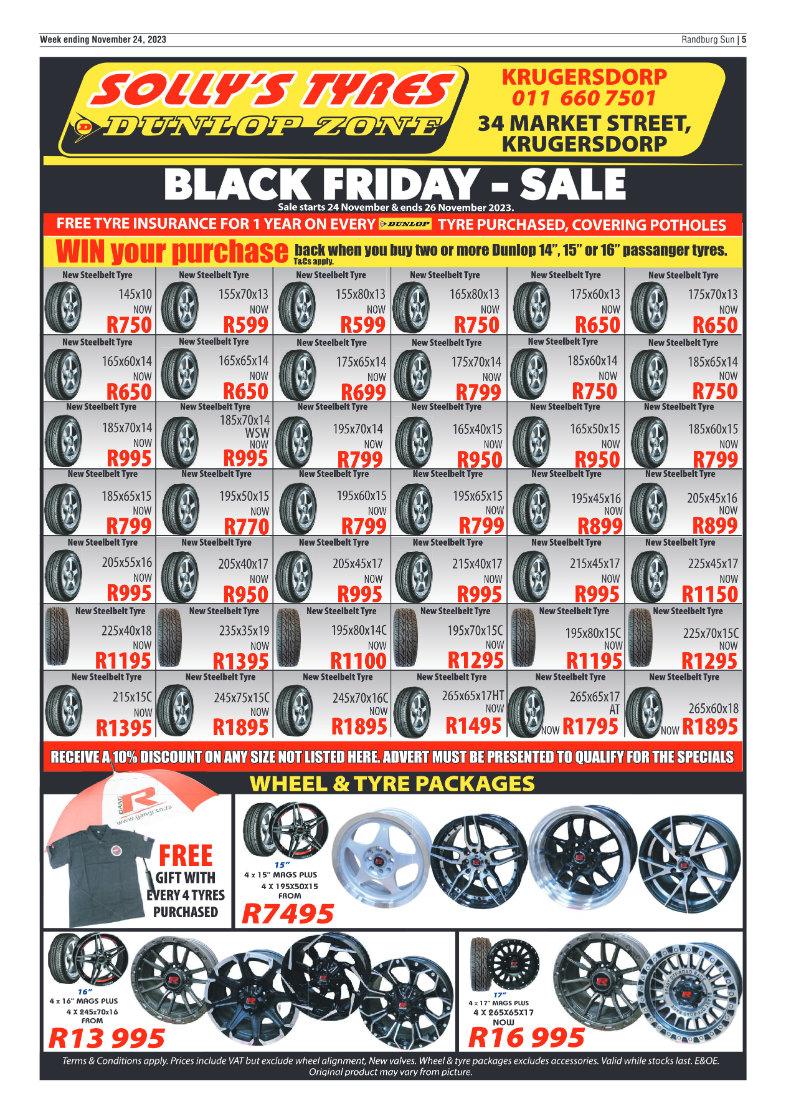 Randburg Sun 24 November 2023 page 5
