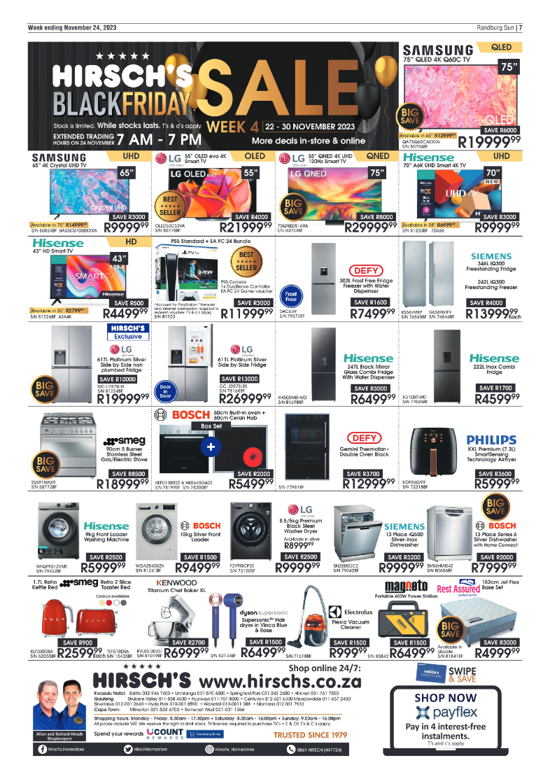 Randburg Sun 24 November 2023 page 7