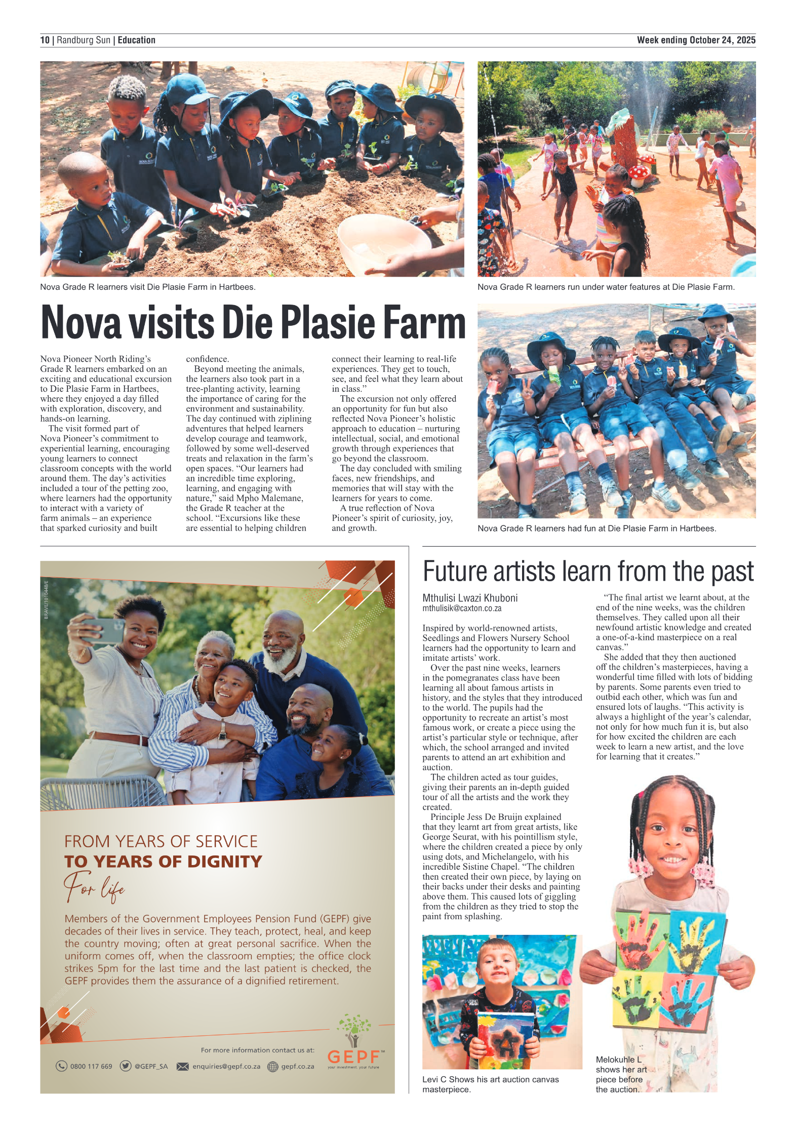 Randburg Sun 24 October 2025 page 10